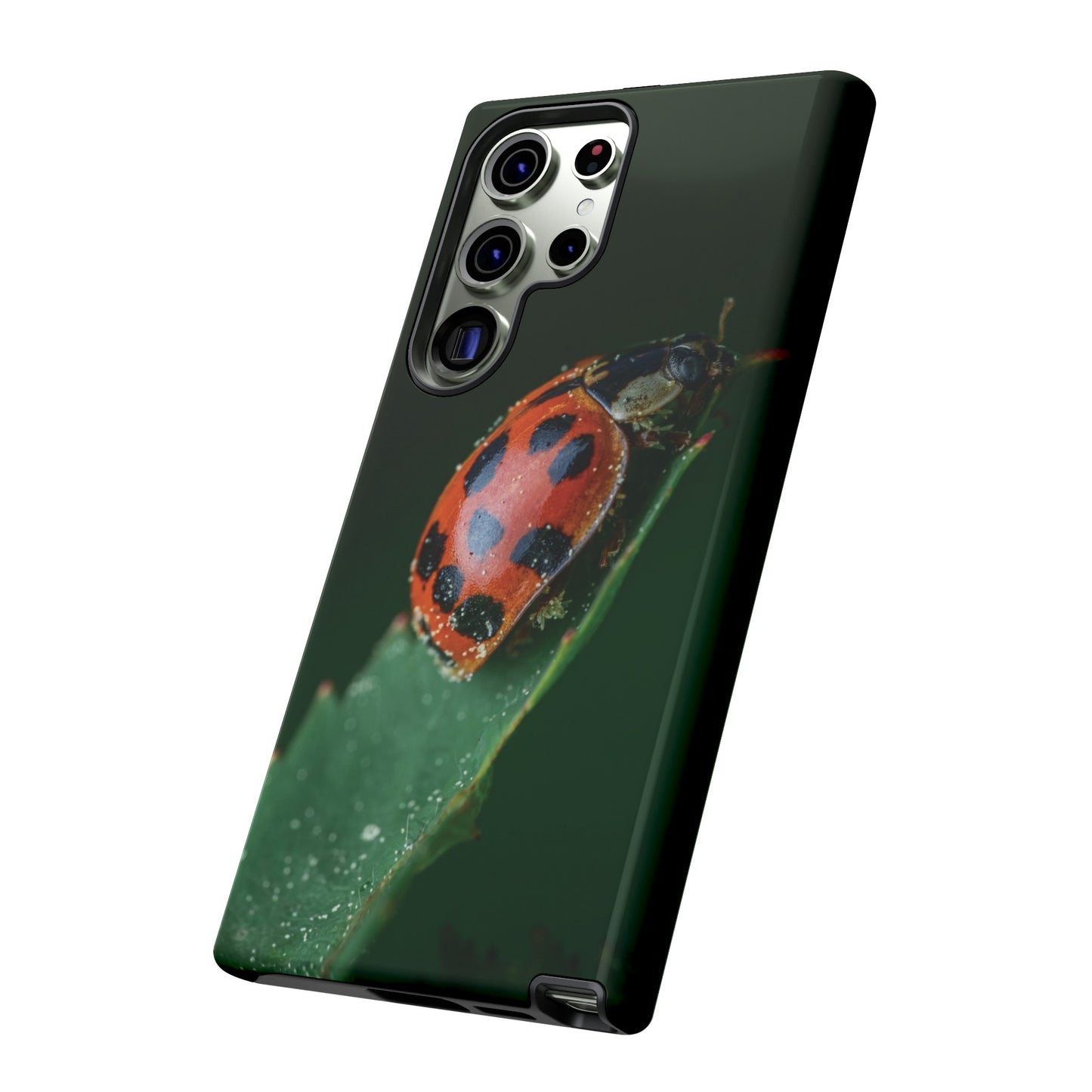 Ladybug Wallpaper Phone Case | iPhone 15 Plus/ Pro, 14, 13, 12| Google Pixel 7, Pro, 5| Samsung Galaxy S23 All Major Phone Models