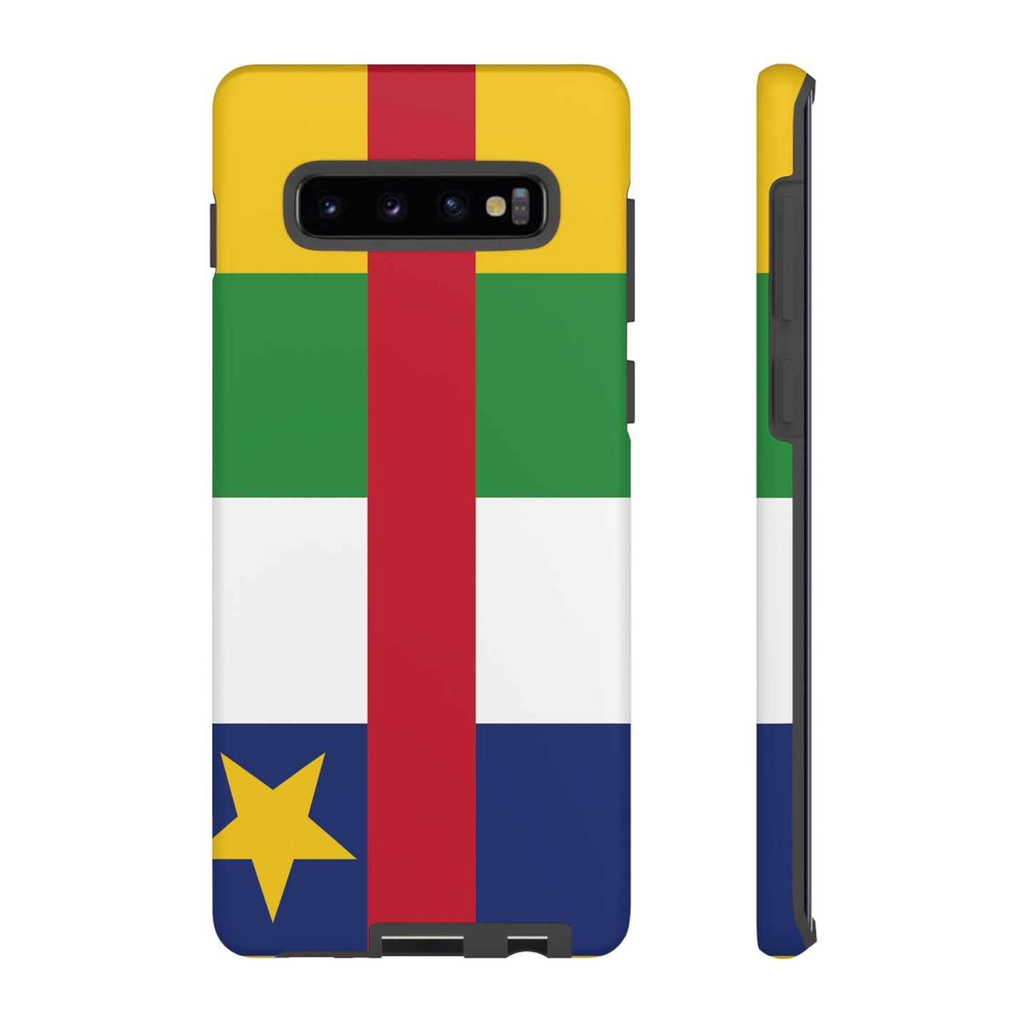 Central African Republic Flag Phone Case | iPhone 15 Plus/ Pro, 14, 13, 12| Google Pixel 7, Pro, 5| Samsung Galaxy S23 All Major Phone Models