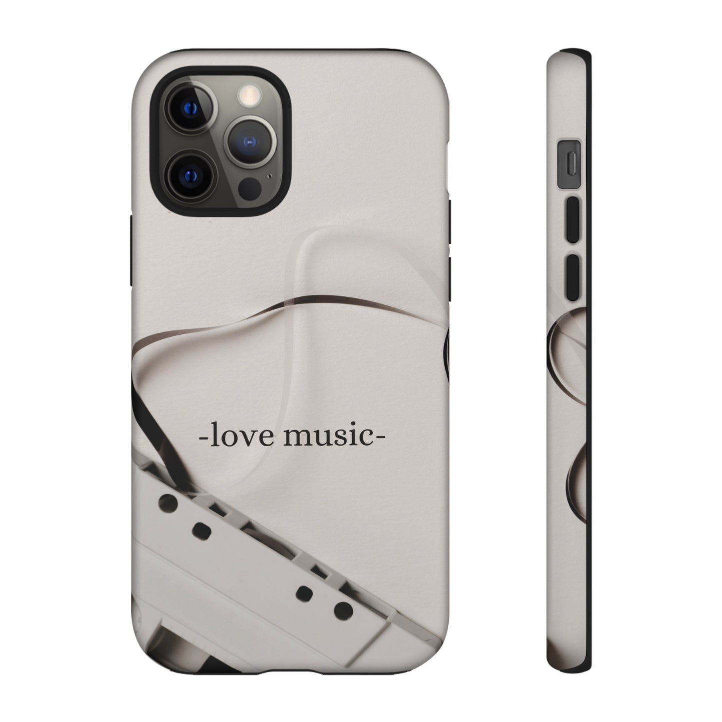 Love Music Wallpaper Phone Case | iPhone 15 Plus/ Pro, 14, 13, 12| Google Pixel 7, Pro, 5| Samsung Galaxy S23 All Major Phone Models