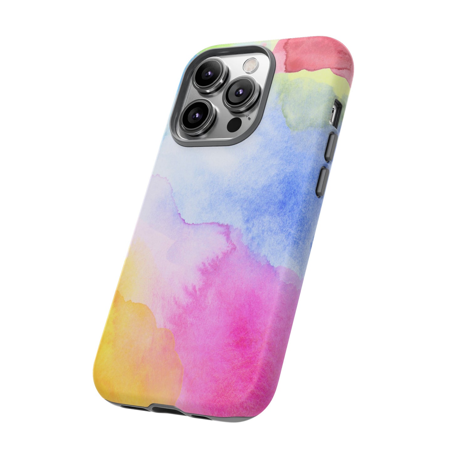 Watercolour Rainbow Phone Case | iPhone 15 Plus/ Pro, 14, 13, 12| Google Pixel 7, Pro, 5| Samsung Galaxy S23 All Major Phone Models