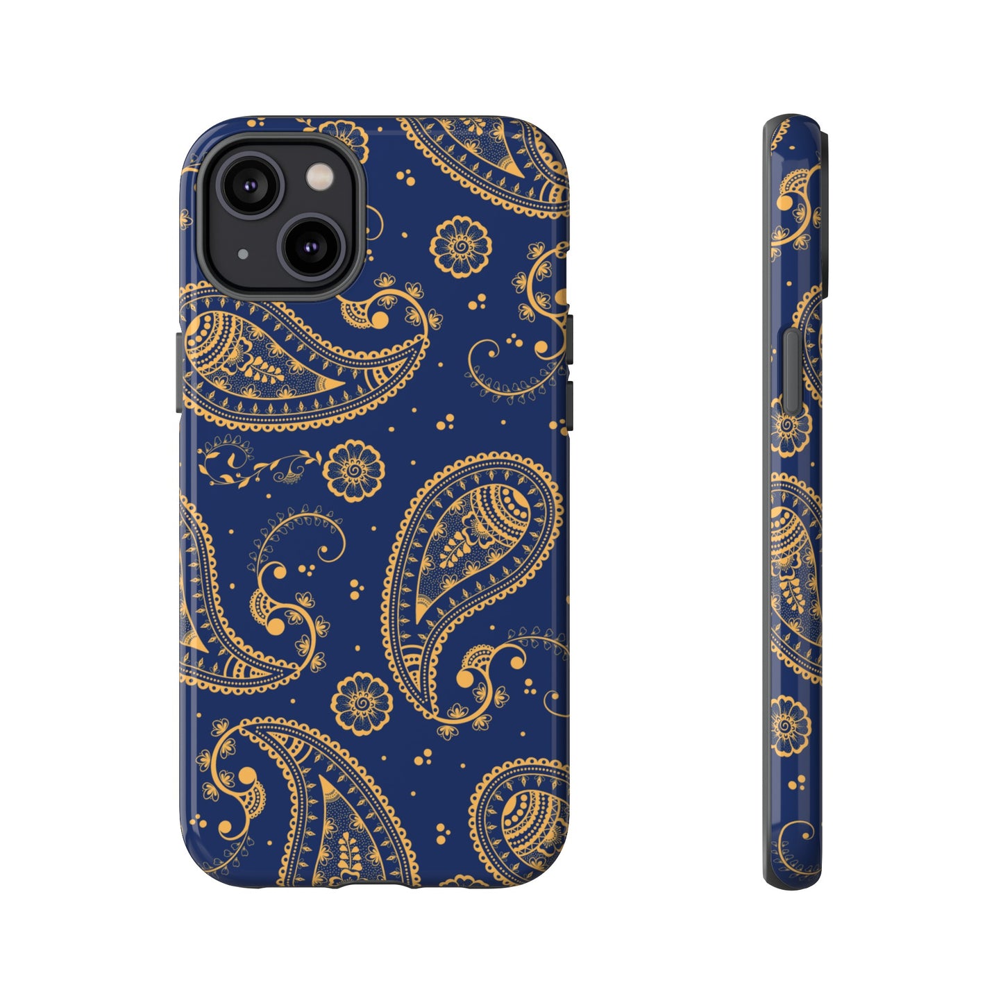 Indian Paisley Wallpaper Phone Case | iPhone 15 Plus/ Pro, 14, 13, 12| Google Pixel 7, Pro, 5| Samsung Galaxy S23 All Major Phone Models