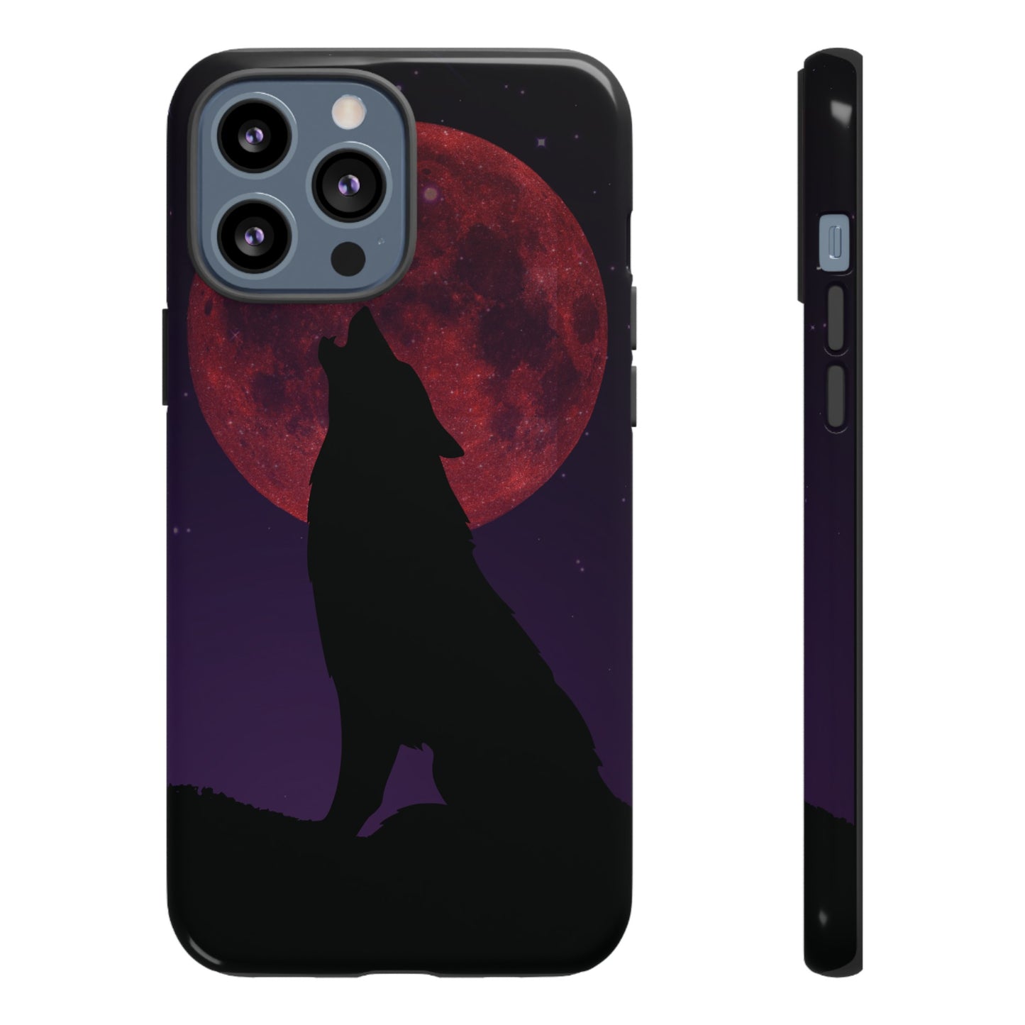 Wolf Wallpaper Phone Case | iPhone 15 Plus/ Pro, 14, 13, 12| Google Pixel 7, Pro, 5| Samsung Galaxy S23 All Major Phone Models