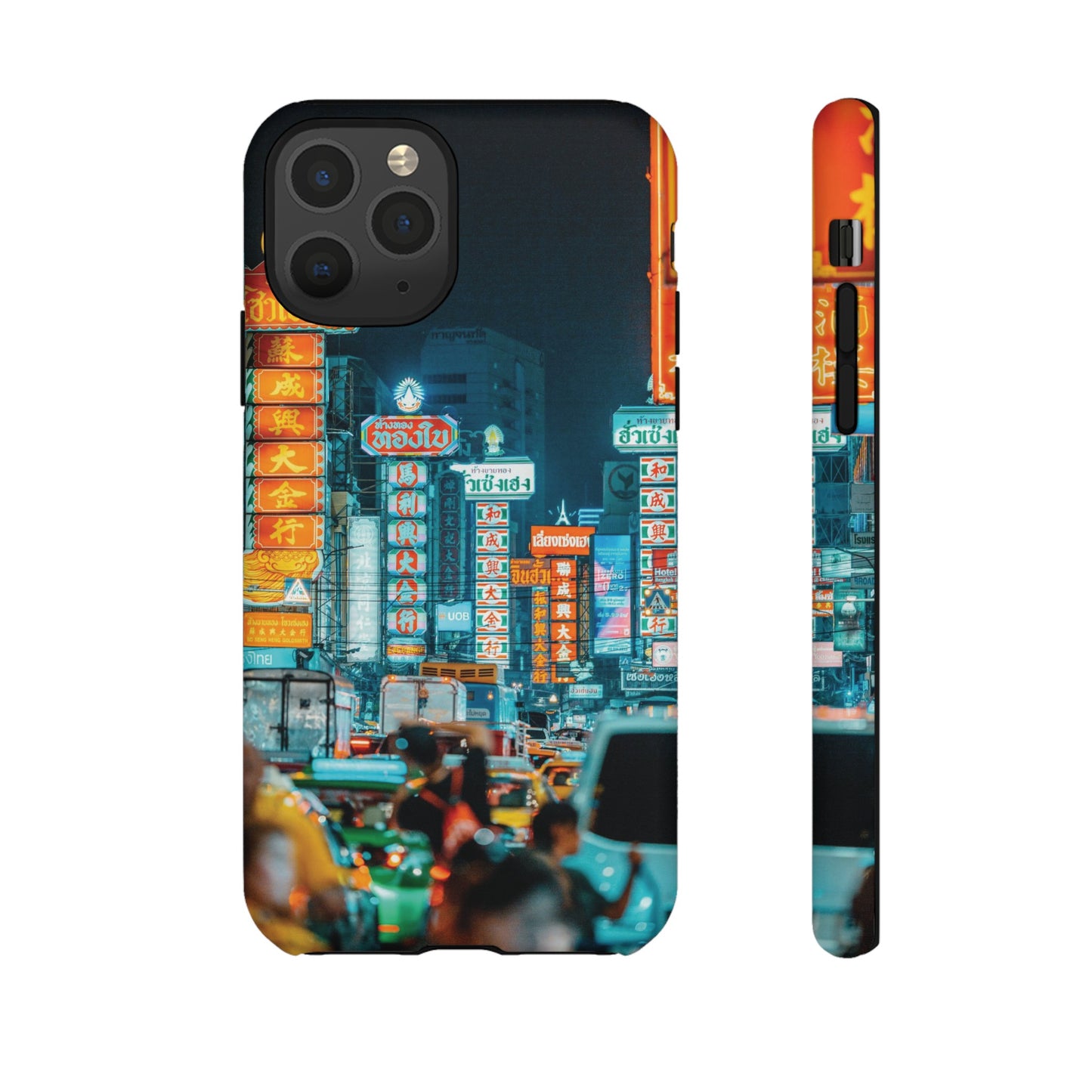 Neon Nightlife Wallpaper Phone Case | iPhone 15 Plus/ Pro, 14, 13, 12| Google Pixel 7, Pro, 5| Samsung Galaxy S23 All Major Phone Models