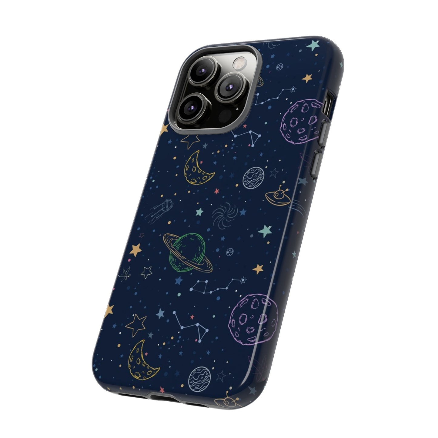 Space Galaxy Wallpaper Phone Case | iPhone 15 Plus/ Pro, 14, 13, 12| Google Pixel 7, Pro, 5| Samsung Galaxy S23 All Major Phone Models