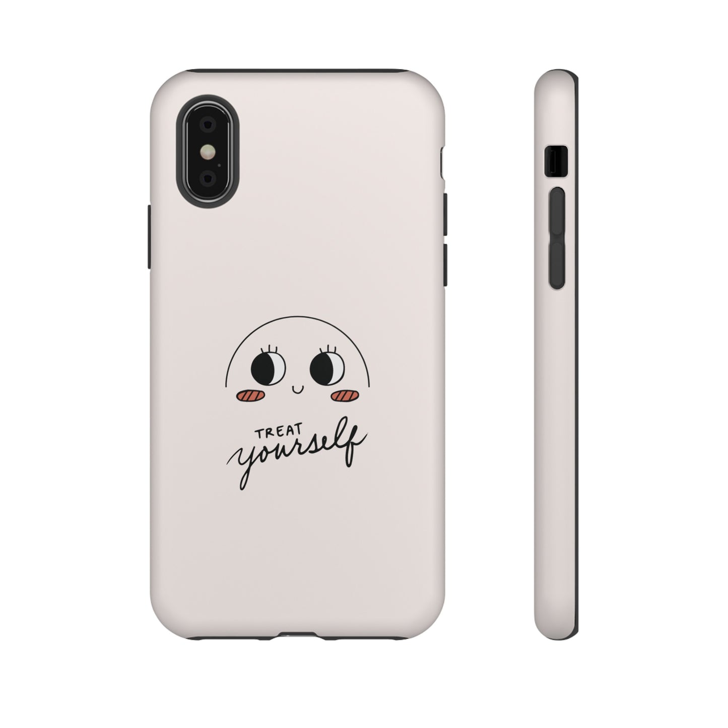 Treat Yourself Wallpaper Phone Case | iPhone 15 Plus/ Pro, 14, 13, 12| Google Pixel 7, Pro, 5| Samsung Galaxy S23 All Major Phone Models