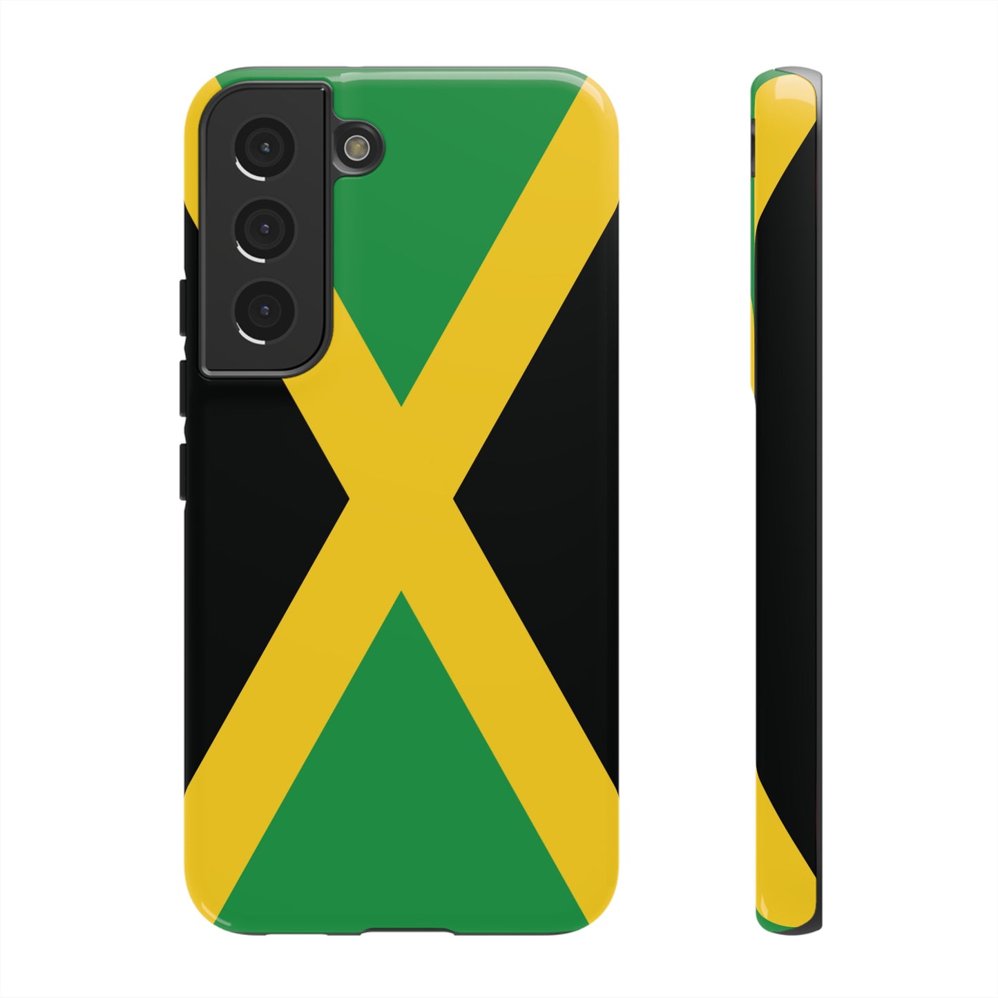 Jamaica Flag Phone Case | iPhone 15 Plus/ Pro, 14, 13, 12| Google Pixel 7, Pro, 5| Samsung Galaxy S23 All Major Phone Models