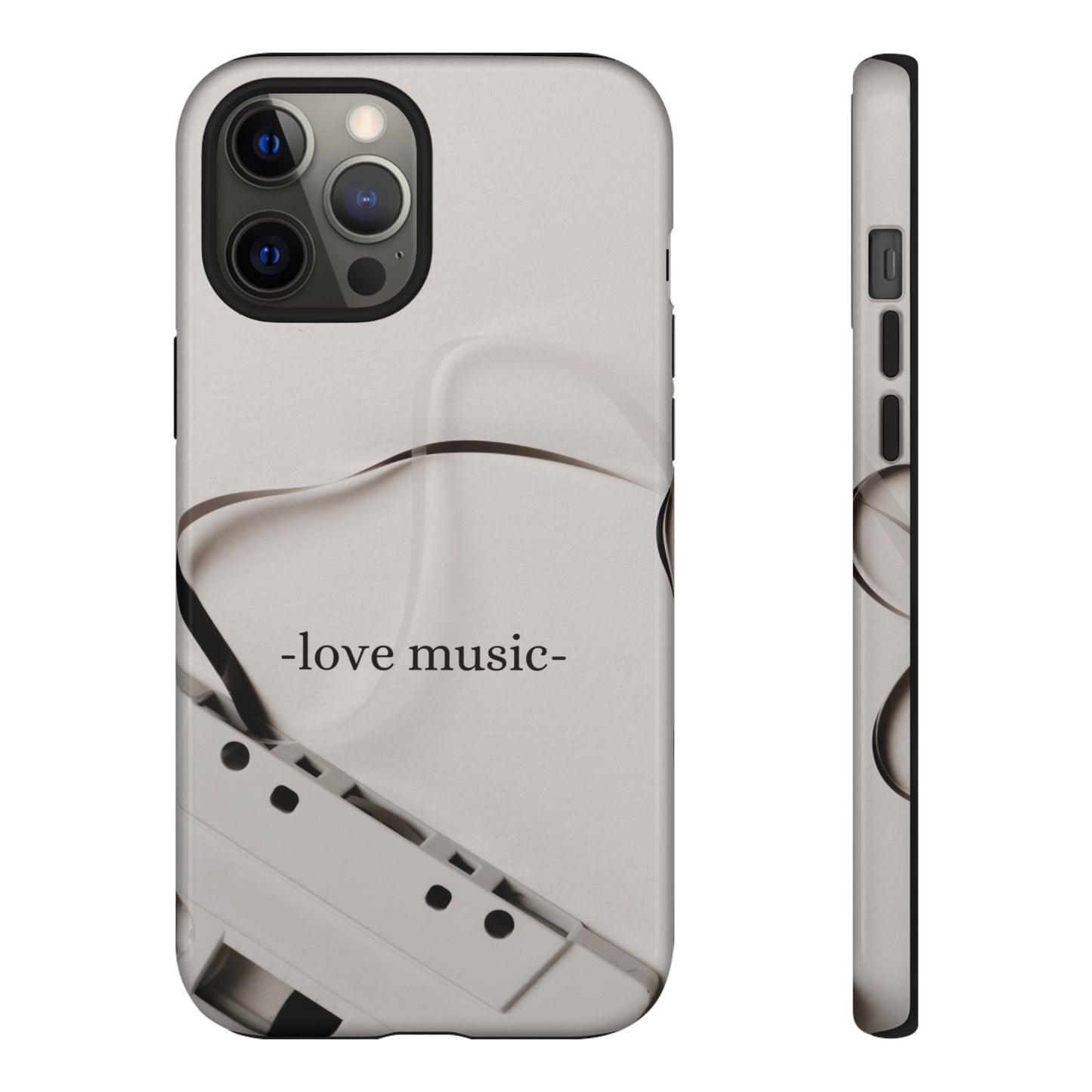 Love Music Wallpaper Phone Case | iPhone 15 Plus/ Pro, 14, 13, 12| Google Pixel 7, Pro, 5| Samsung Galaxy S23 All Major Phone Models