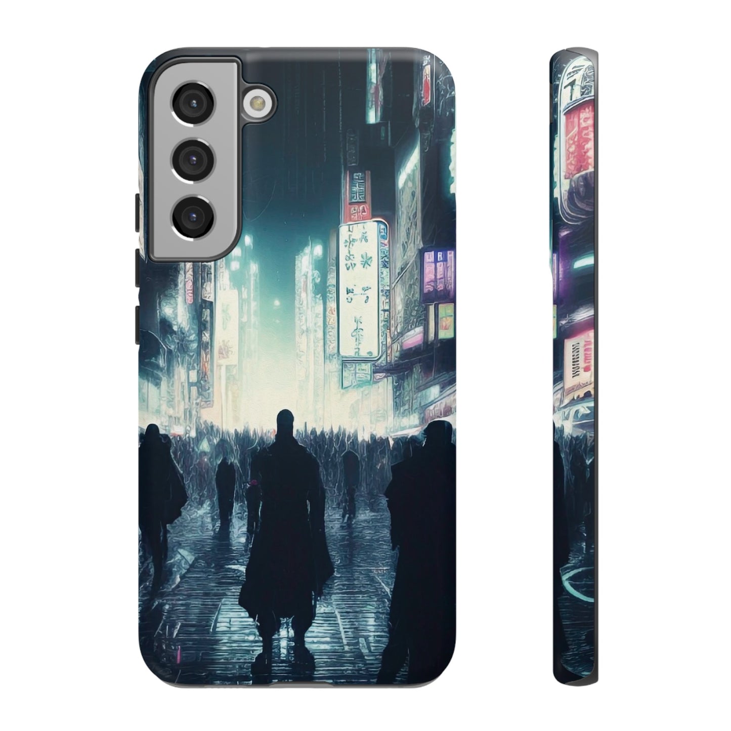 Strangers in the City Wallpaper Phone Case | iPhone 15 Plus/ Pro, 14, 13, 12| Google Pixel 7, Pro, 5| Samsung Galaxy S23 All Major Phone Models