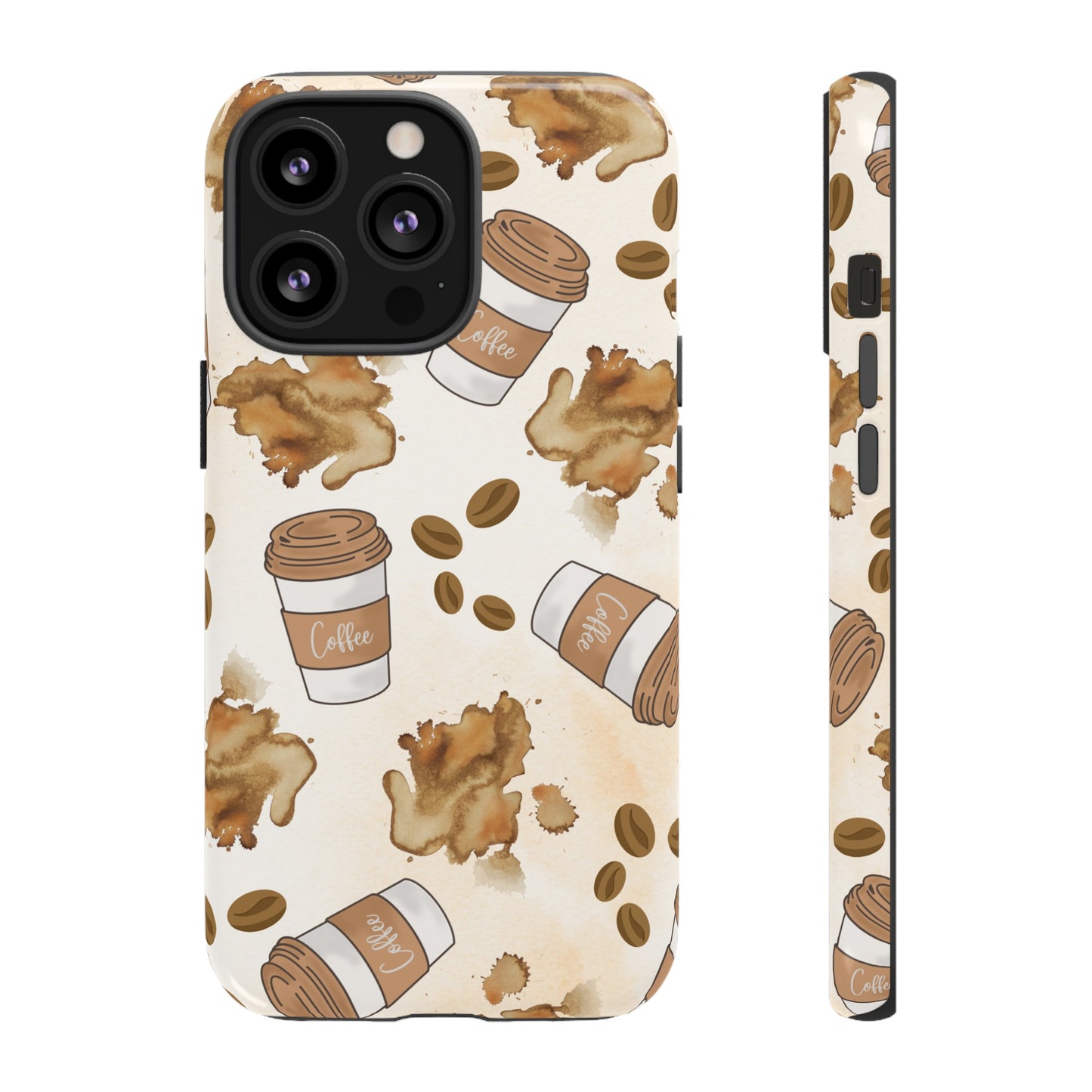 Coffee Wallpaper Phone Case | iPhone 15 Plus/ Pro, 14, 13, 12| Google Pixel 7, Pro, 5| Samsung Galaxy S23 All Major Phone Models