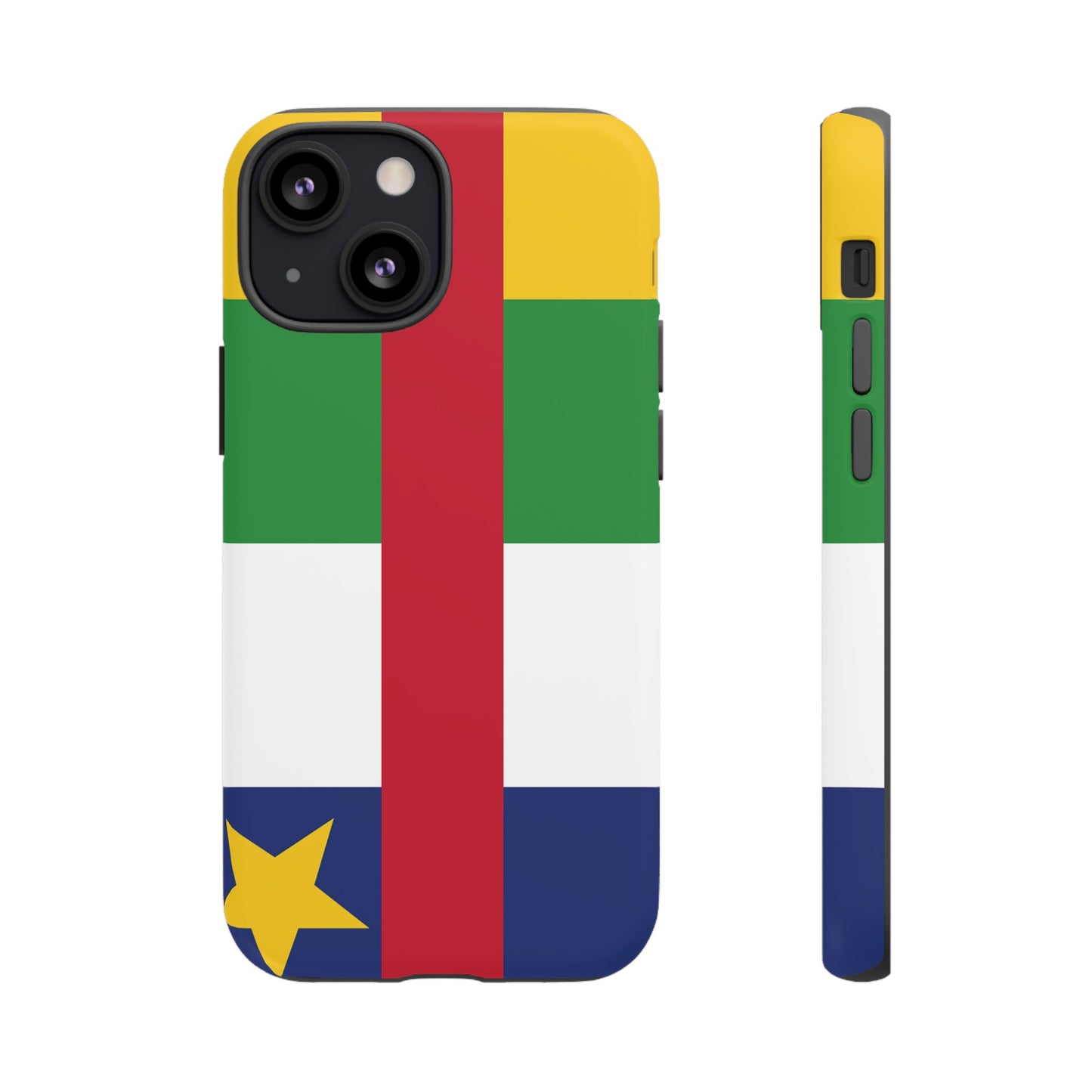 Central African Republic Flag Phone Case | iPhone 15 Plus/ Pro, 14, 13, 12| Google Pixel 7, Pro, 5| Samsung Galaxy S23 All Major Phone Models