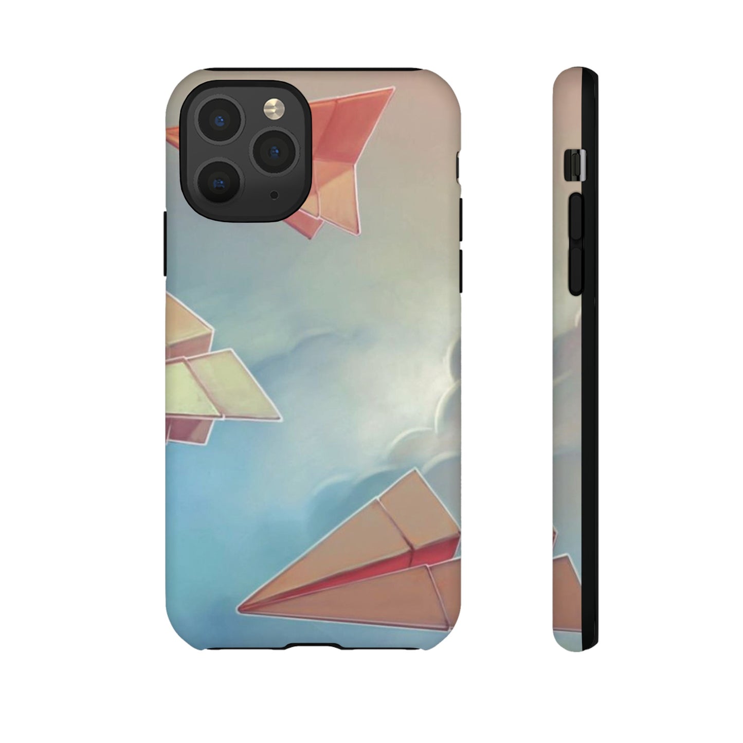 Paper Plane Wallpaper Phone Case | iPhone 15 Plus/ Pro, 14, 13, 12| Google Pixel 7, Pro, 5| Samsung Galaxy S23 All Major Phone Models