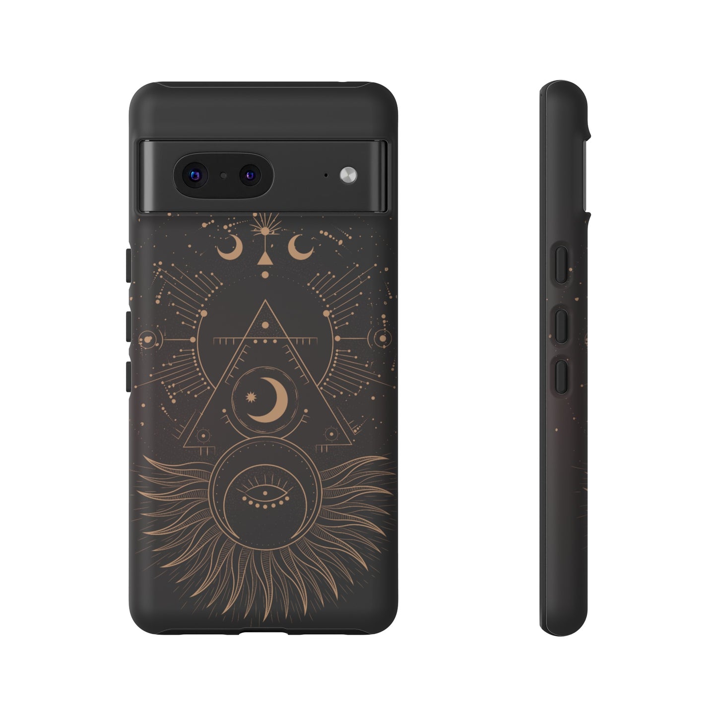 Cosmic Geometry Phone Case | iPhone 15 Plus/ Pro, 14, 13, 12| Google Pixel 7, Pro, 5| Samsung Galaxy S23 All Major Phone Models