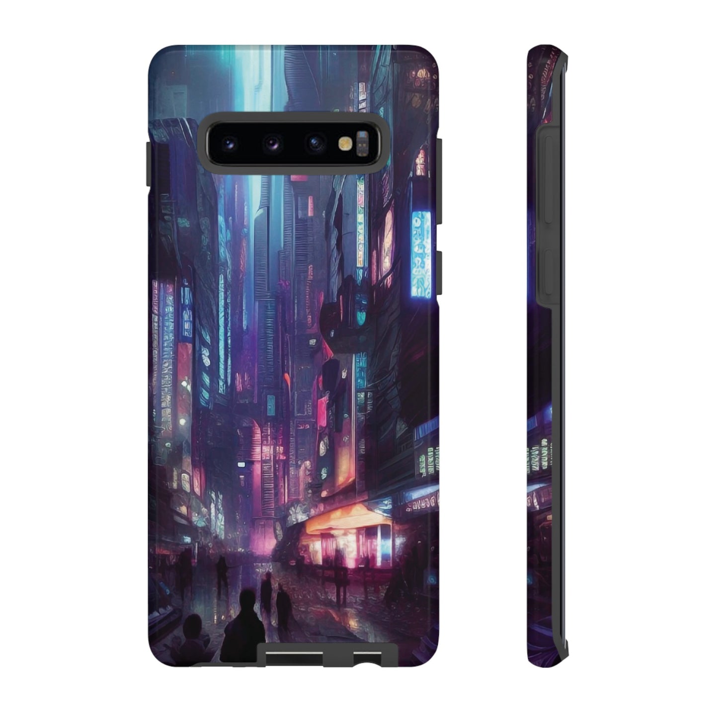 Futuristic Sci-Fi City Wallpaper Phone Case | iPhone 15 Plus/ Pro, 14, 13, 12| Google Pixel 7, Pro, 5| Samsung Galaxy S23 All Major Phone Models