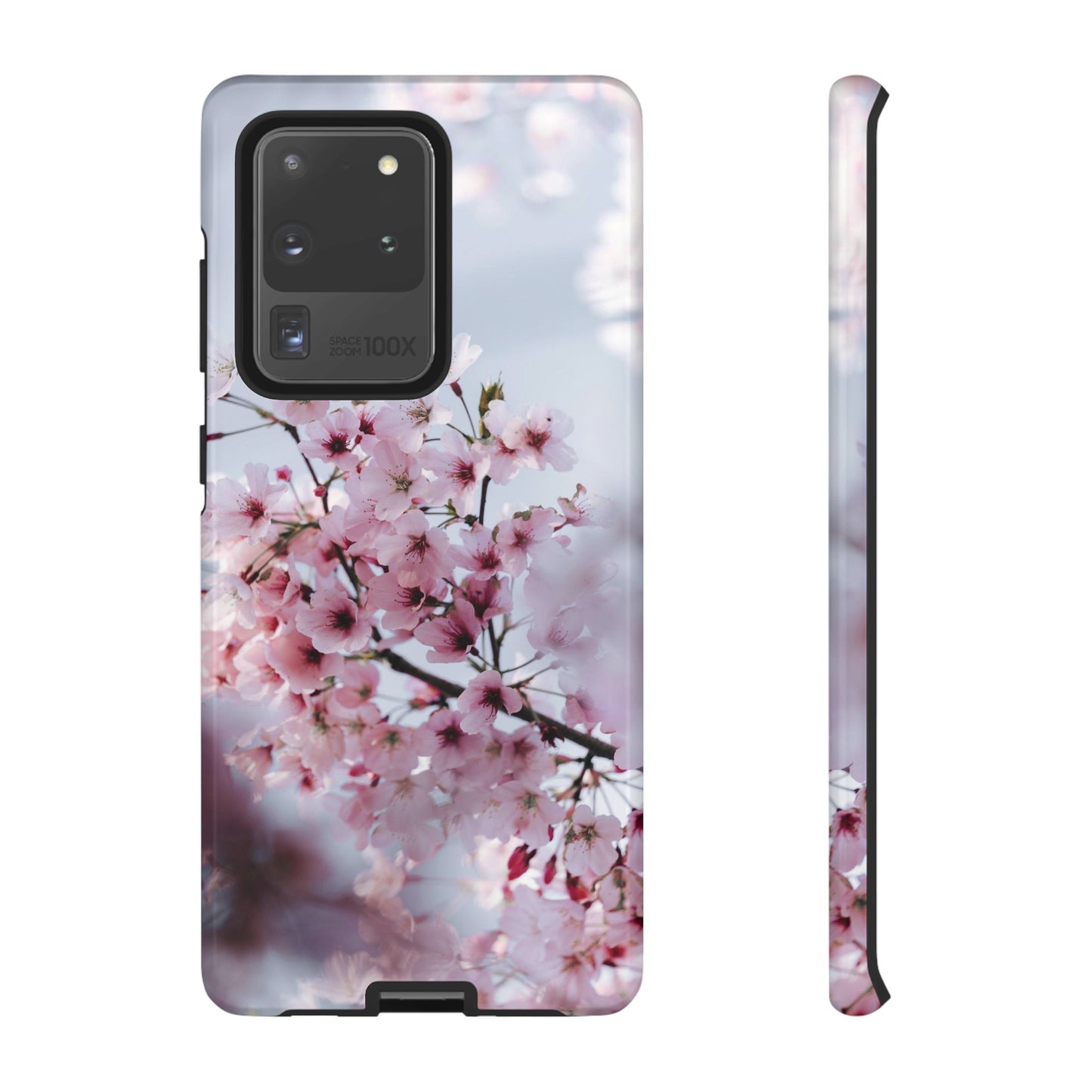 Pink Blossom Wallpaper Phone Case | iPhone 15 Plus/ Pro, 14, 13, 12| Google Pixel 7, Pro, 5| Samsung Galaxy S23 All Major Phone Models