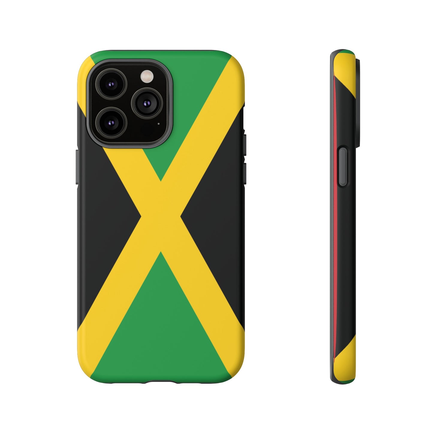 Jamaica Flag Phone Case | iPhone 15 Plus/ Pro, 14, 13, 12| Google Pixel 7, Pro, 5| Samsung Galaxy S23 All Major Phone Models