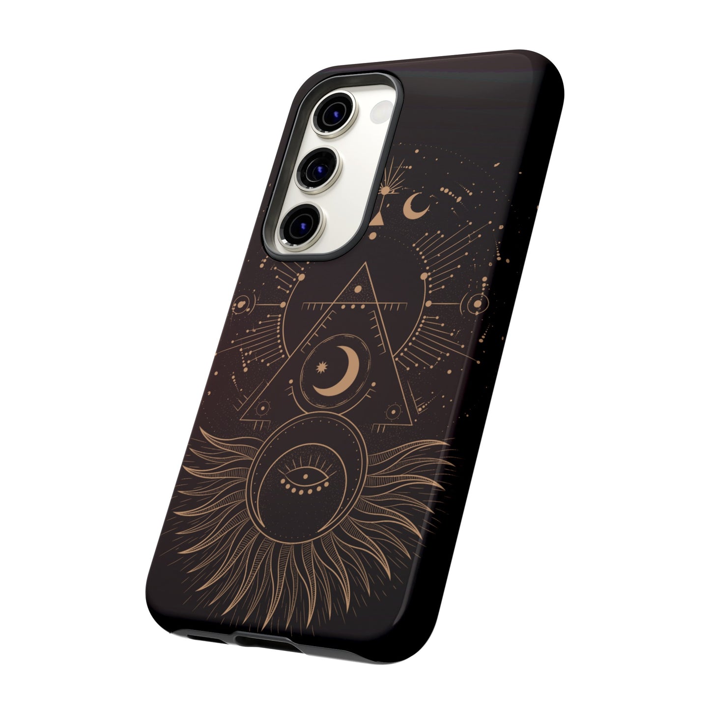 Cosmic Geometry Phone Case | iPhone 15 Plus/ Pro, 14, 13, 12| Google Pixel 7, Pro, 5| Samsung Galaxy S23 All Major Phone Models