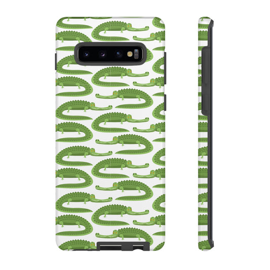 Crocodile Wallpaper Phone Case | iPhone 15 Plus/ Pro, 14, 13, 12| Google Pixel 7, Pro, 5| Samsung Galaxy S23 All Major Phone Models