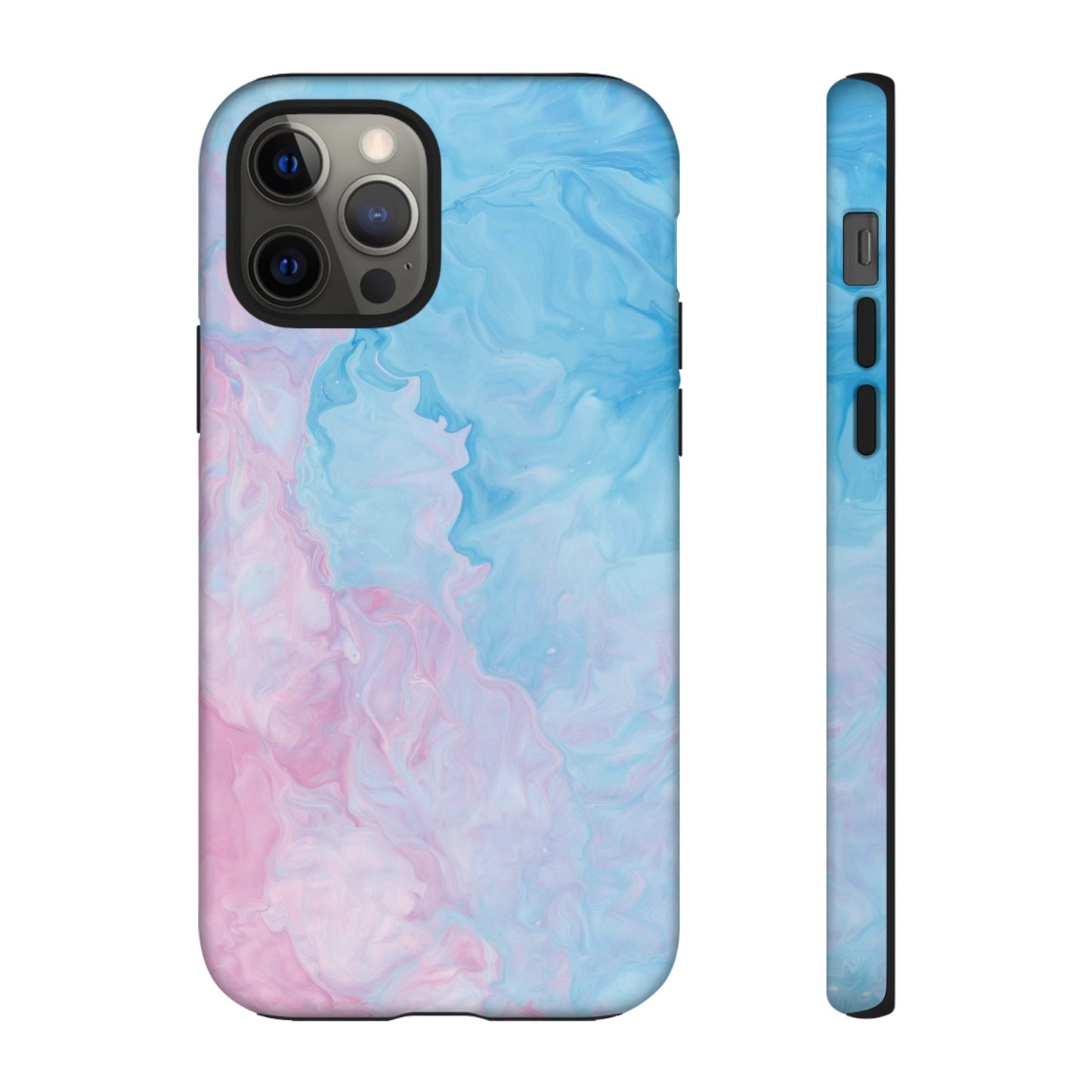 Splash of Blue & Pink Wallpaper Phone Case |iPhone 15 Plus/ Pro, 14, 13, 12|Google Pixel 7, Pro, 5|Samsung Galaxy S23 All Major Phone Models