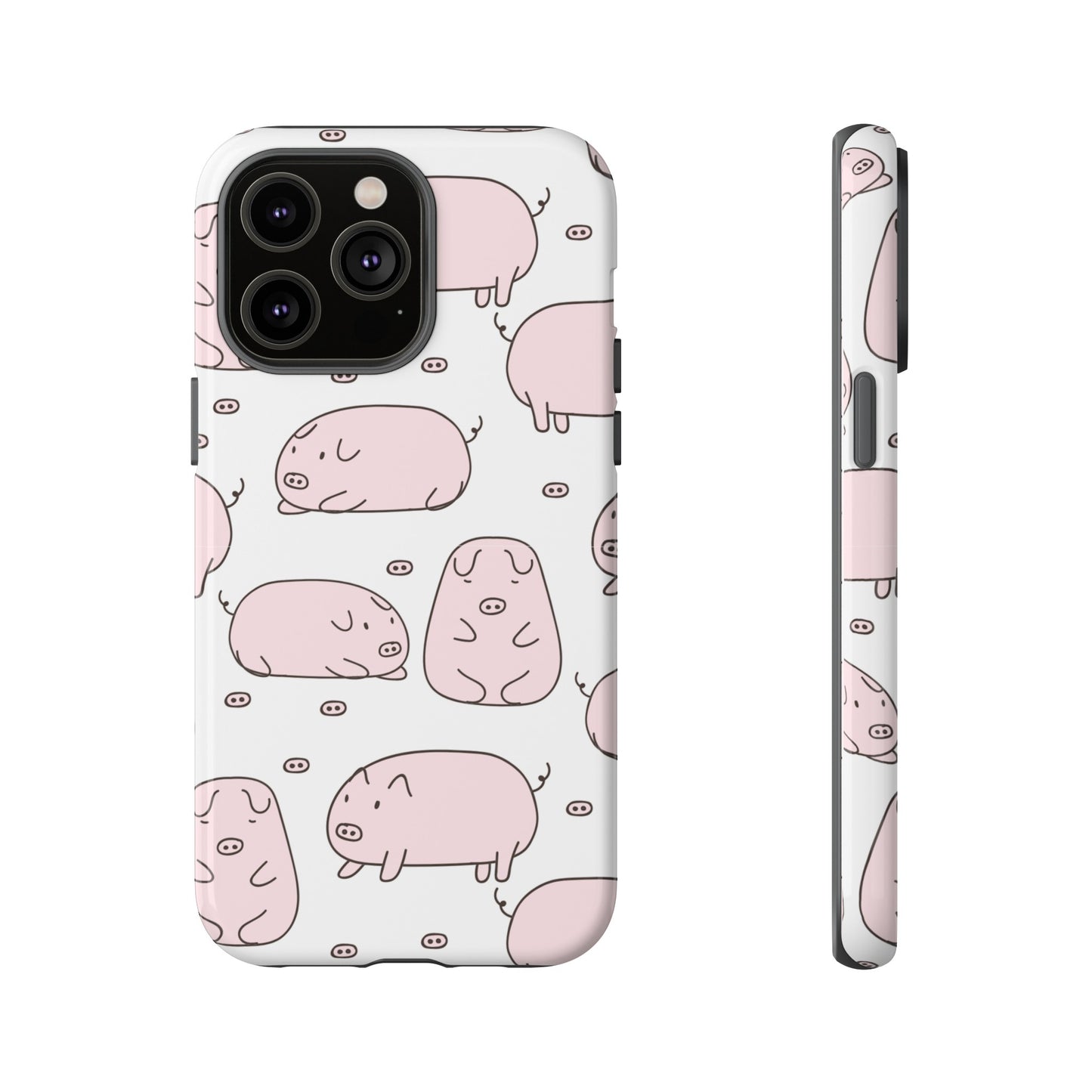 Pig Wallpaper Phone Case | iPhone 15 Plus/ Pro, 14, 13, 12| Google Pixel 7, Pro, 5| Samsung Galaxy S23 All Major Phone Models