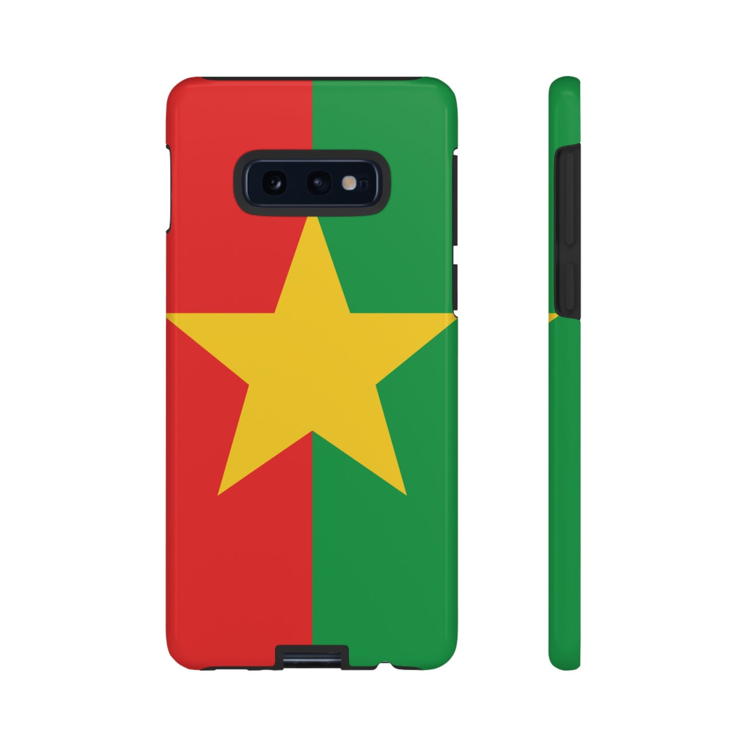 Burkina Faso Flag Phone Case | iPhone 15 Plus/ Pro, 14, 13, 12| Google Pixel 7, Pro, 5| Samsung Galaxy S23 All Major Phone Models