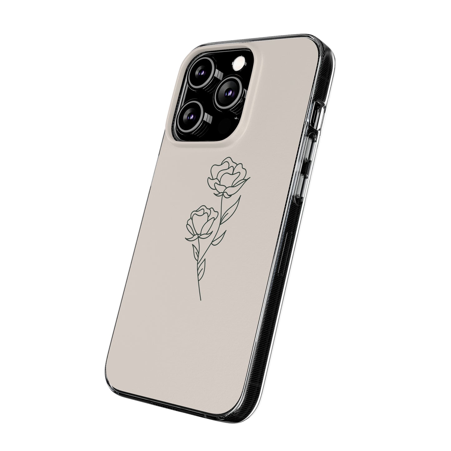 Simple Rose Phone Case | iPhone 15 Plus/ Pro, 14, 13, 12| Google Pixel 7, Pro, 5| Samsung Galaxy S23 All Major Phone Models