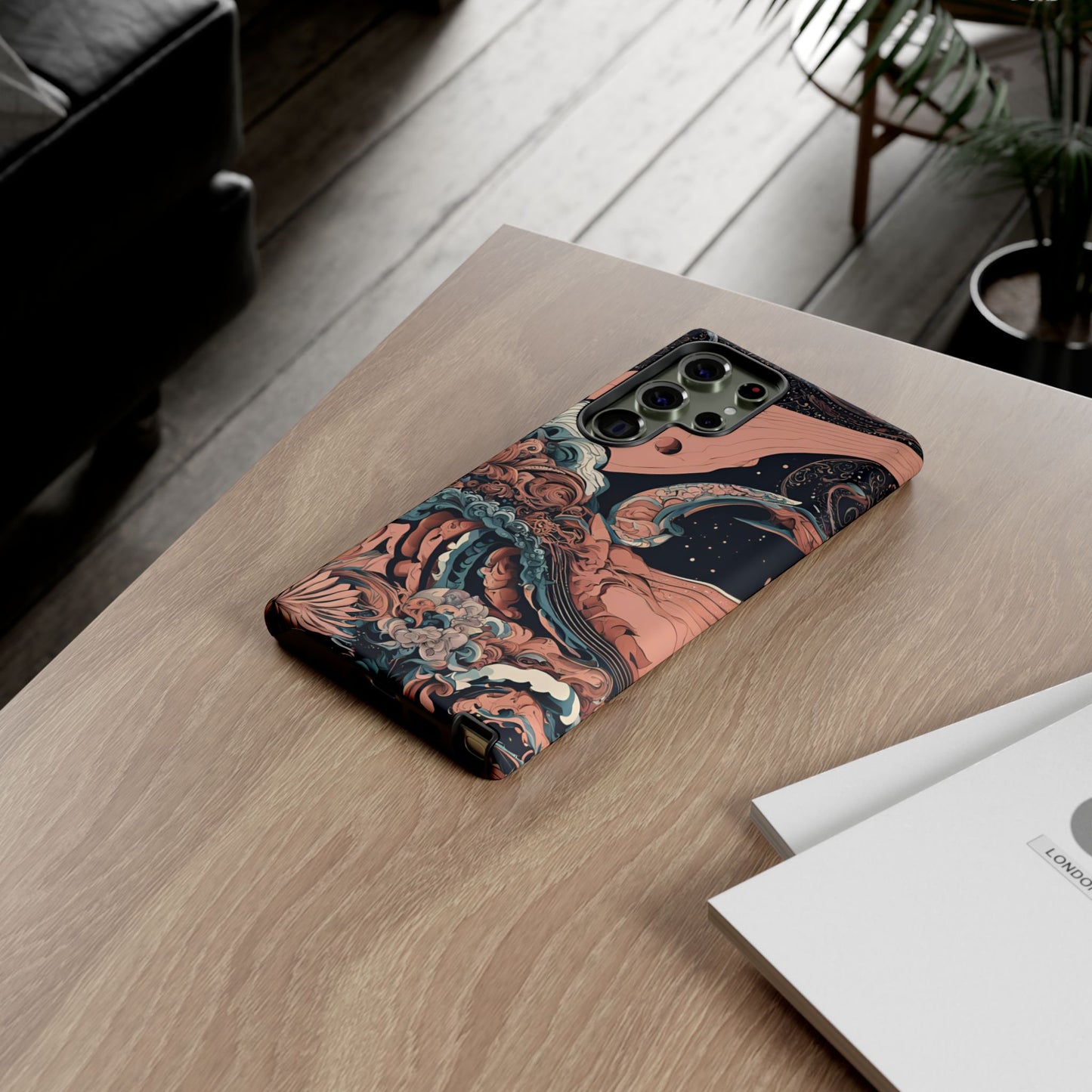 Abstract Landscape Phone Case| iPhone 15 Plus/ Pro, 14, 13, 12| Google Pixel 7, Pro, 5| Samsung Galaxy S23 All Major Phone Models