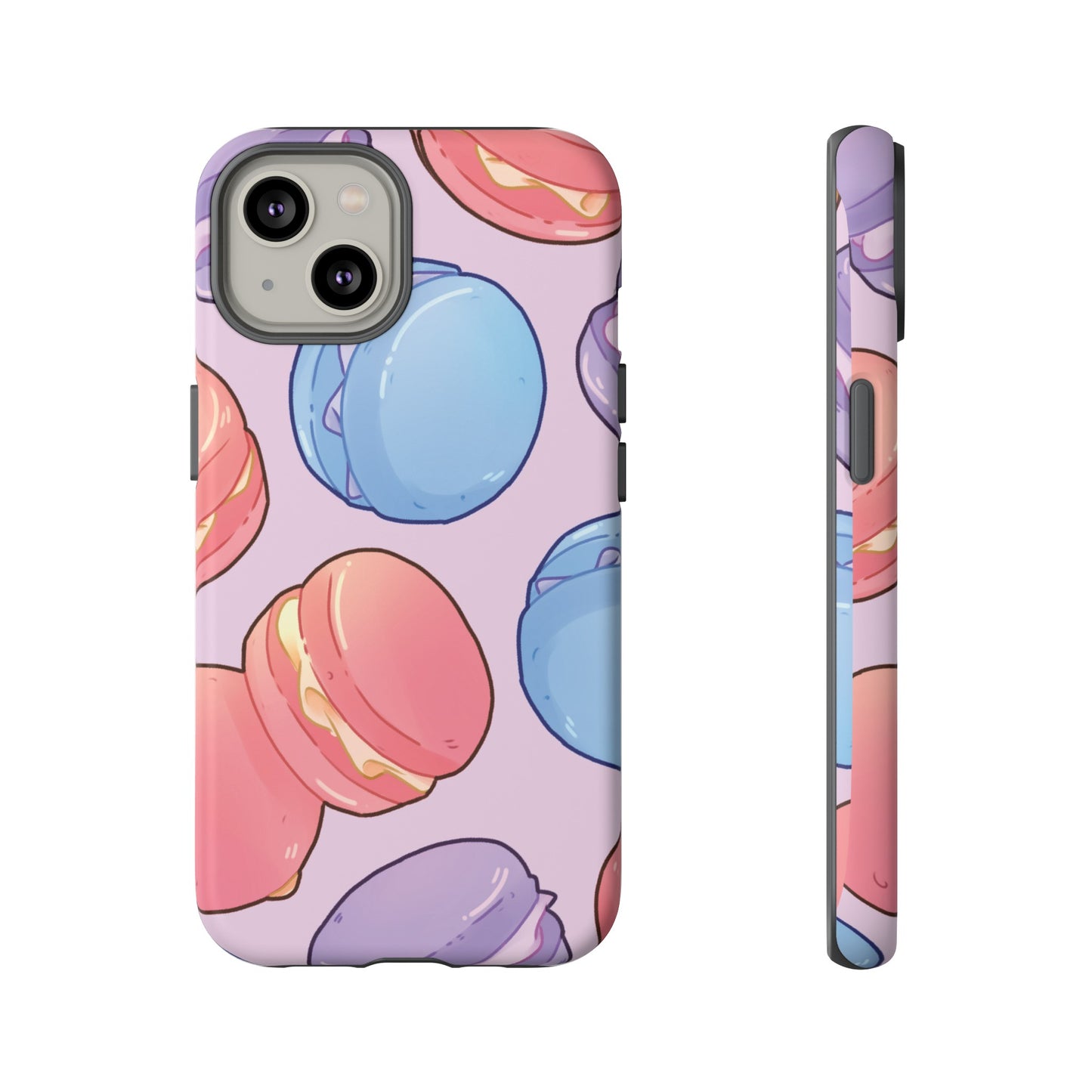 Macaron Wallpaper Phone Case | iPhone 15 Plus/ Pro, 14, 13, 12| Google Pixel 7, Pro, 5| Samsung Galaxy S23 All Major Phone Models