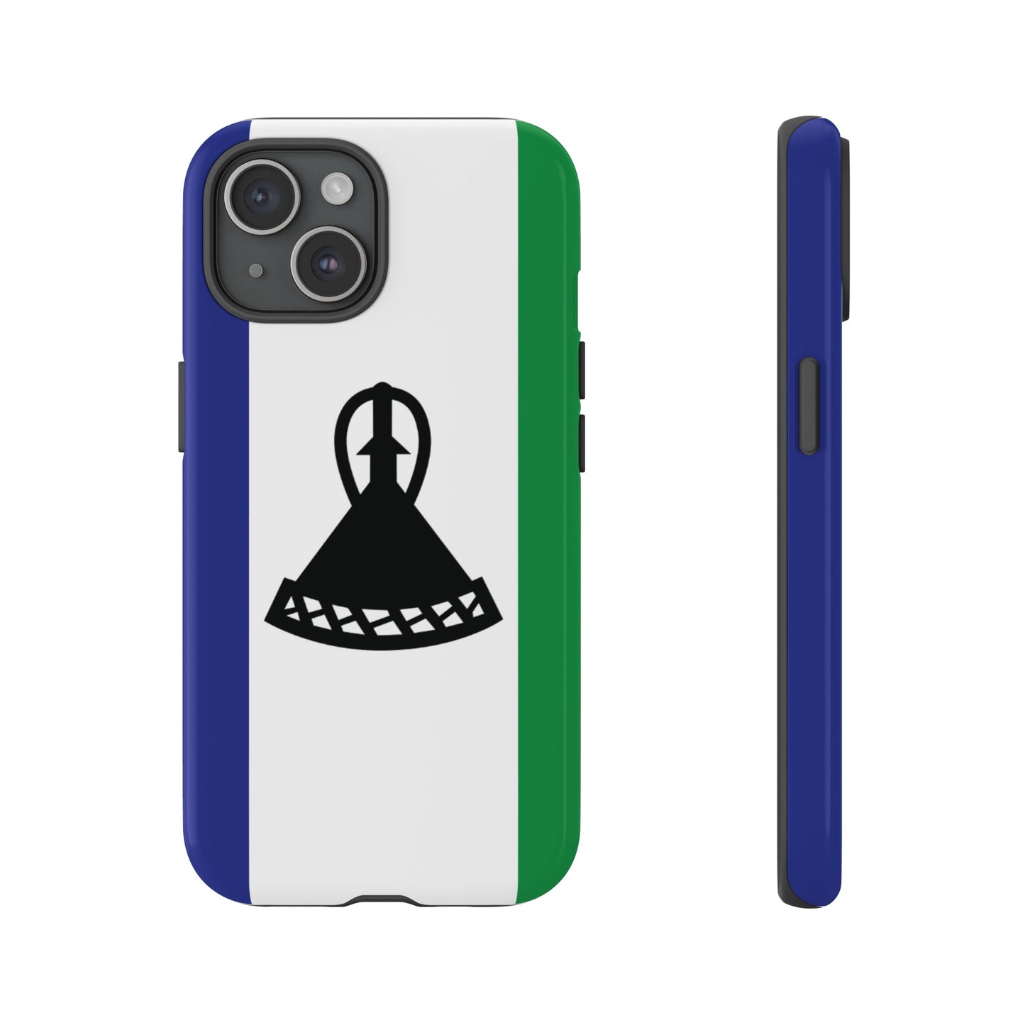 Lesotho Flag Phone Case | iPhone 15 Plus/ Pro, 14, 13, 12| Google Pixel 7, Pro, 5| Samsung Galaxy S23 All Major Phone Models