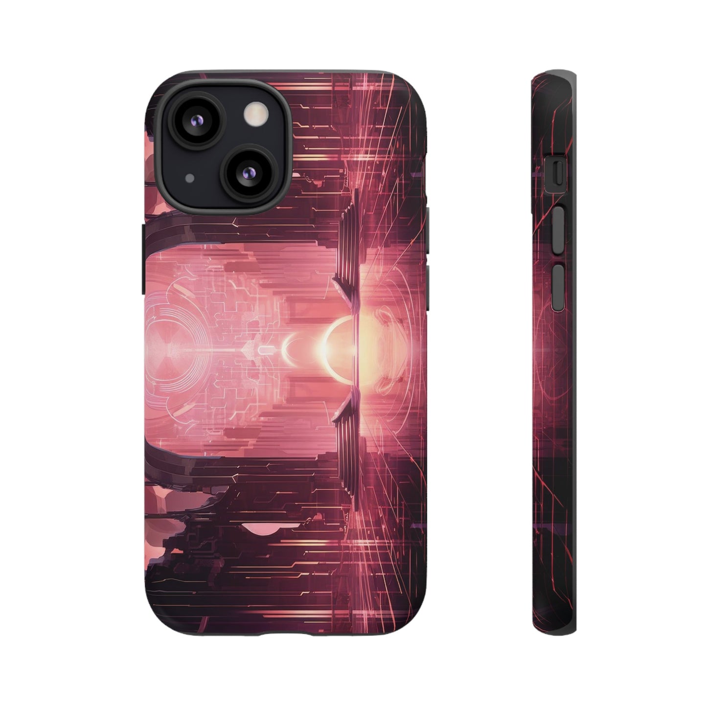 Sci-Fi Hall Wallpaper Phone Case | iPhone 15 Plus/ Pro, 14, 13, 12| Google Pixel 7, Pro, 5| Samsung Galaxy S23 All Major Phone Models