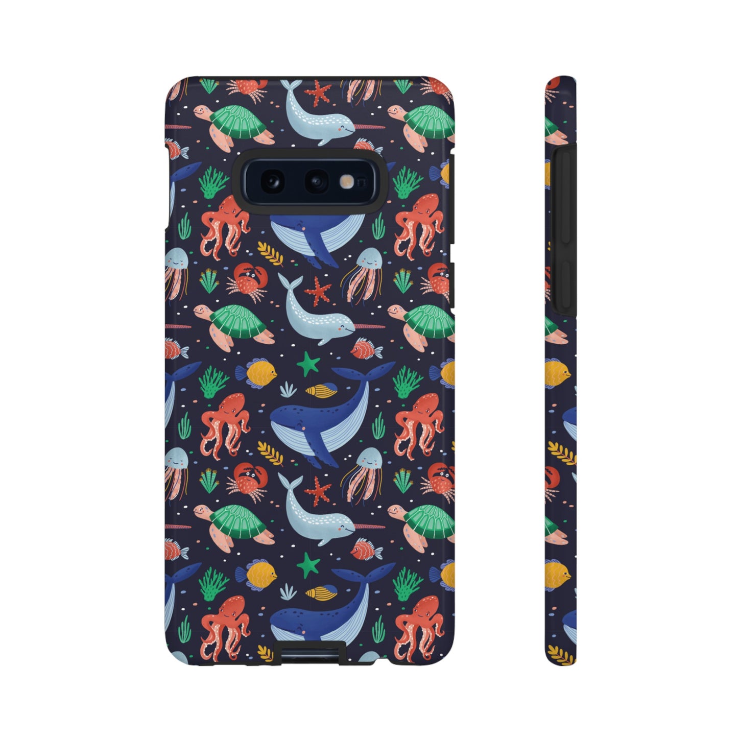 Sea Creatures Wallpaper Phone Case | iPhone 15 Plus/ Pro, 14, 13, 12| Google Pixel 7, Pro, 5| Samsung Galaxy S23 All Major Phone Models