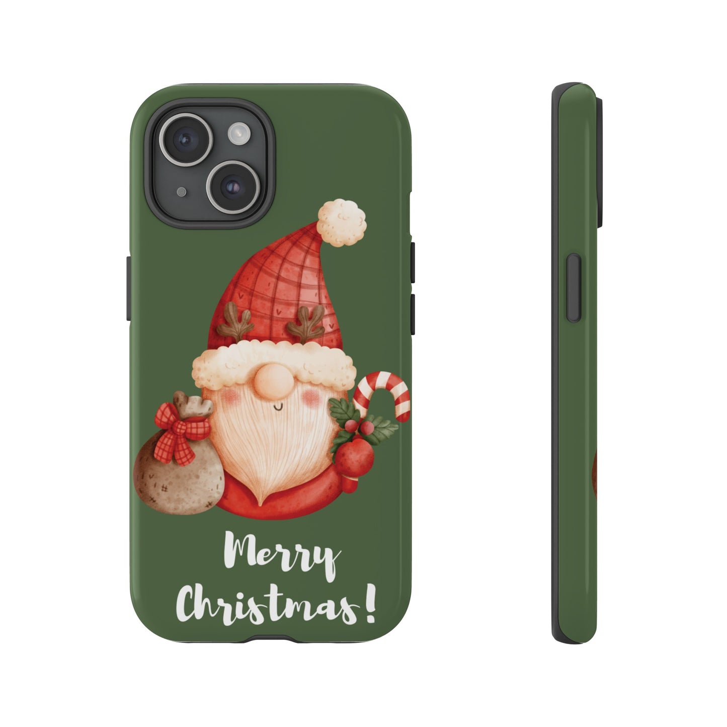 Cute Merry Christmas Wallpaper Phone Case | iPhone 15 Plus/ Pro, 14, 13, 12| Google Pixel 7, Pro, 5| Samsung Galaxy S23 All Major Phone Models