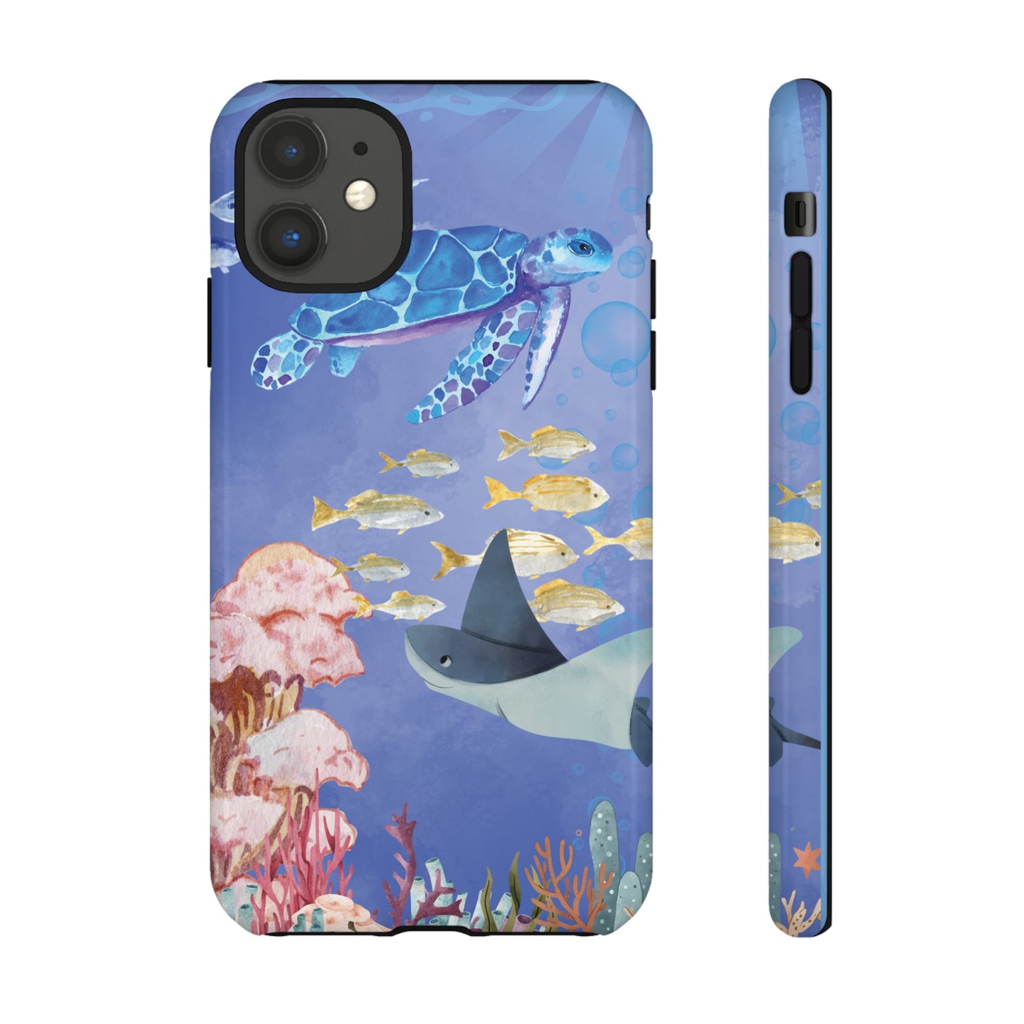 Underwater Scene Wallpaper Phone Case | iPhone 15 Plus/ Pro, 14, 13, 12| Google Pixel 7, Pro, 5| Samsung Galaxy S23 All Major Phone Models