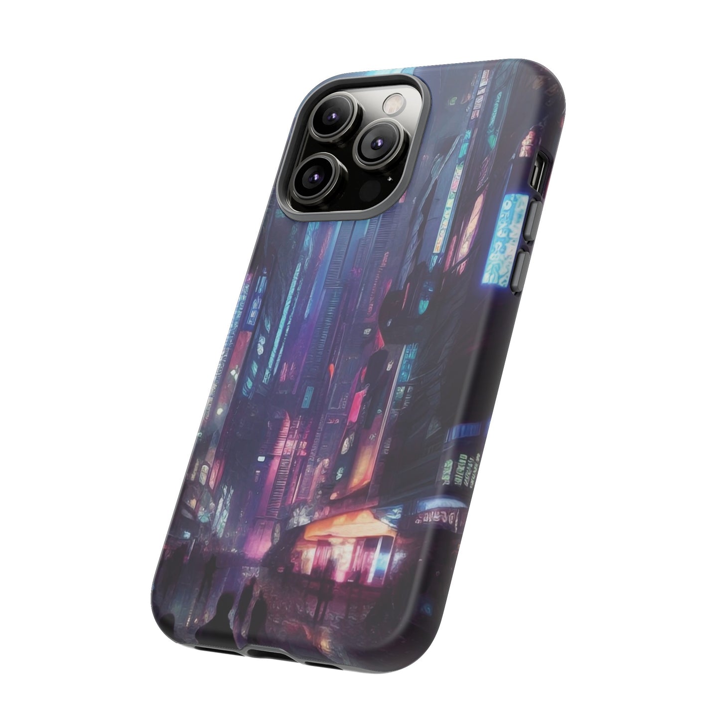 Futuristic Sci-Fi City Wallpaper Phone Case | iPhone 15 Plus/ Pro, 14, 13, 12| Google Pixel 7, Pro, 5| Samsung Galaxy S23 All Major Phone Models