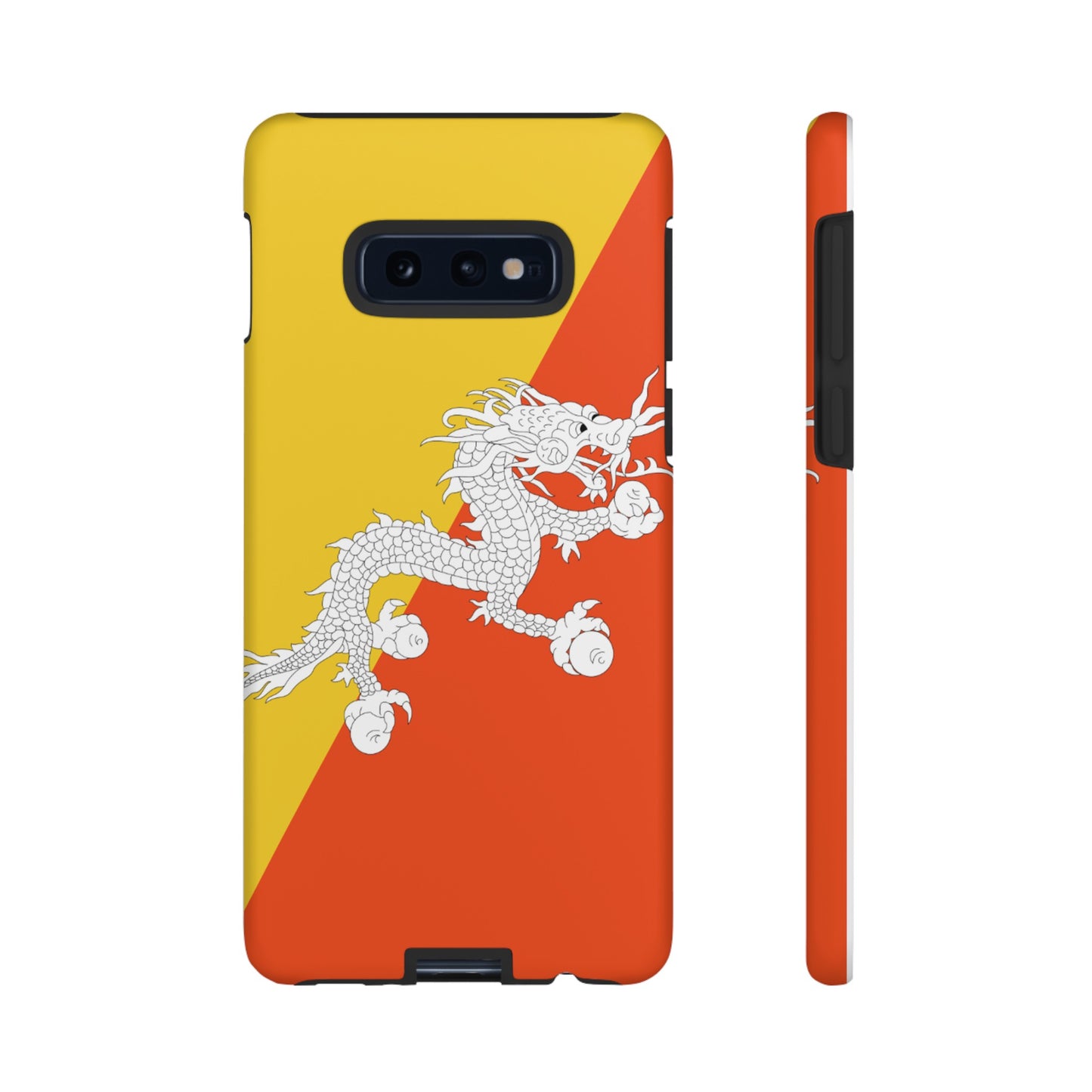 Bhutan Flag Phone Case | iPhone 15 Plus/ Pro, 14, 13, 12| Google Pixel 7, Pro, 5| Samsung Galaxy S23 All Major Phone Models