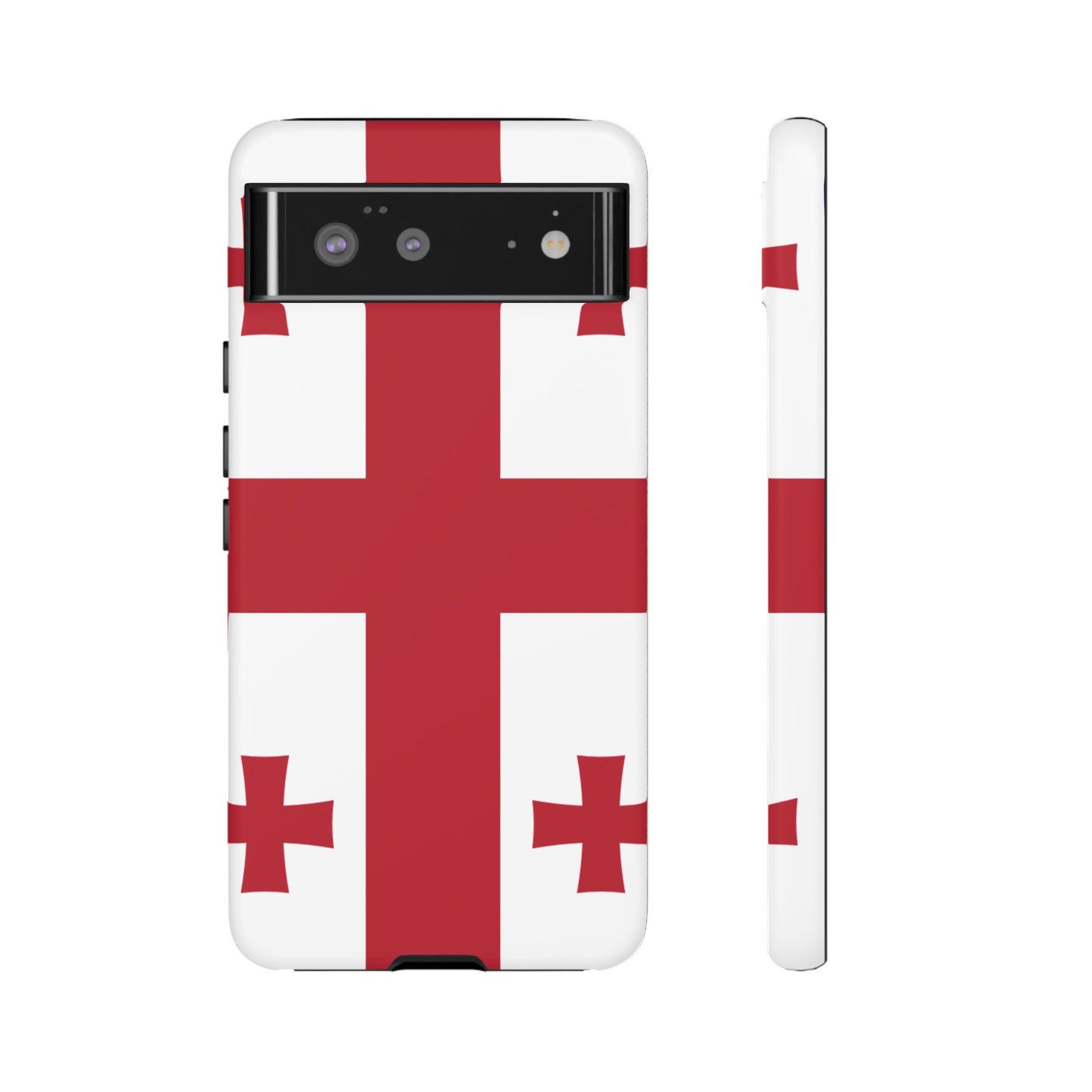 Georgia Flag Phone Case | iPhone 15 Plus/ Pro, 14, 13, 12| Google Pixel 7, Pro, 5| Samsung Galaxy S23 All Major Phone Models