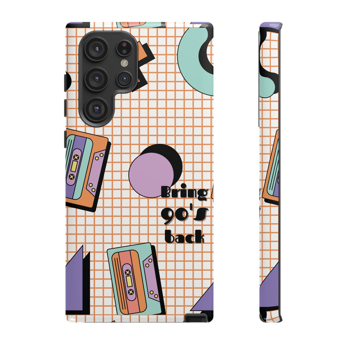 Bring 90's Back Wallpaper Phone Case | iPhone 15 Plus/ Pro, 14, 13, 12| Google Pixel 7, Pro, 5| Samsung Galaxy S23 All Major Phone Models