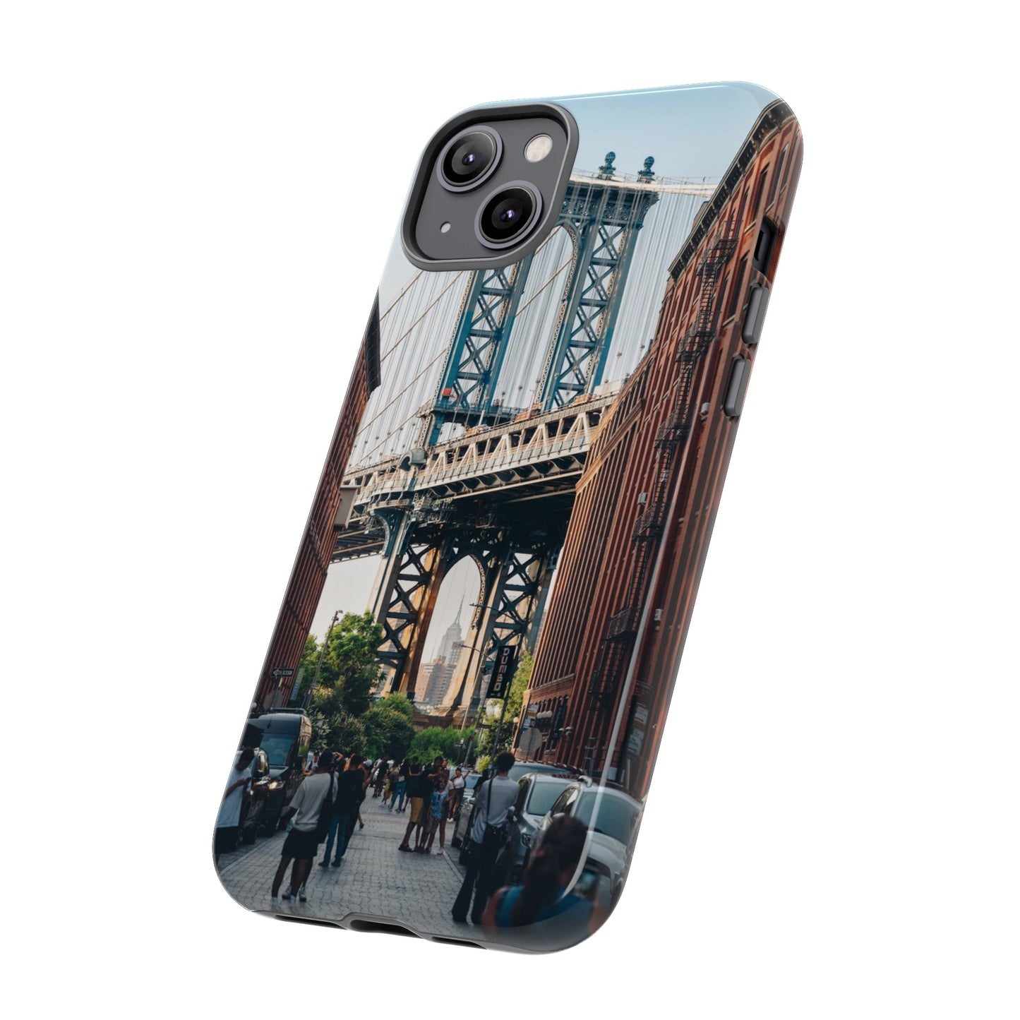 Stunning Brooklyn Bridge Wallpaper Phone Case | iPhone 15 Plus/ Pro, 14, 13, 12| Google Pixel 7, Pro, 5| Samsung Galaxy S23 All Major Phone Models