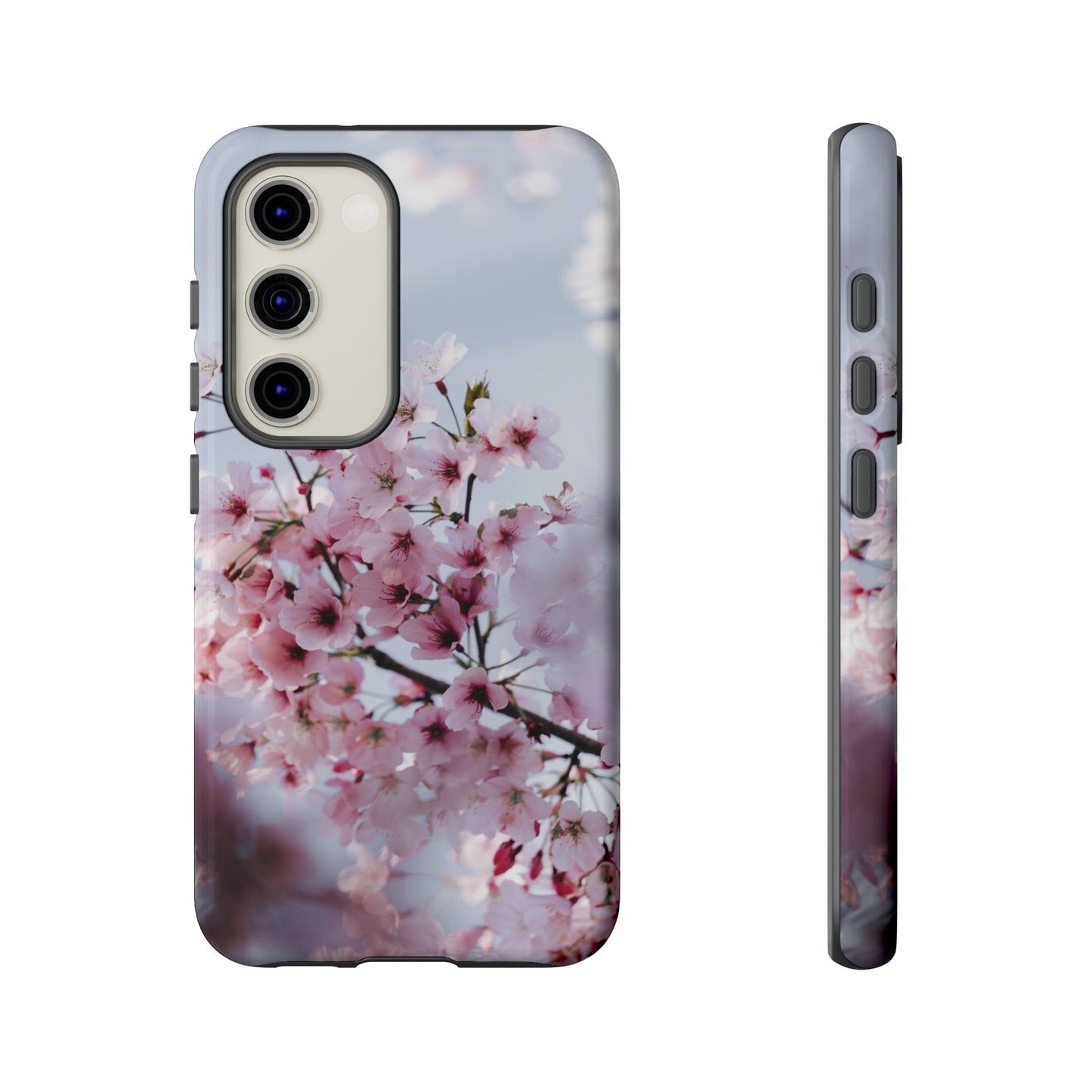 Pink Blossom Wallpaper Phone Case | iPhone 15 Plus/ Pro, 14, 13, 12| Google Pixel 7, Pro, 5| Samsung Galaxy S23 All Major Phone Models