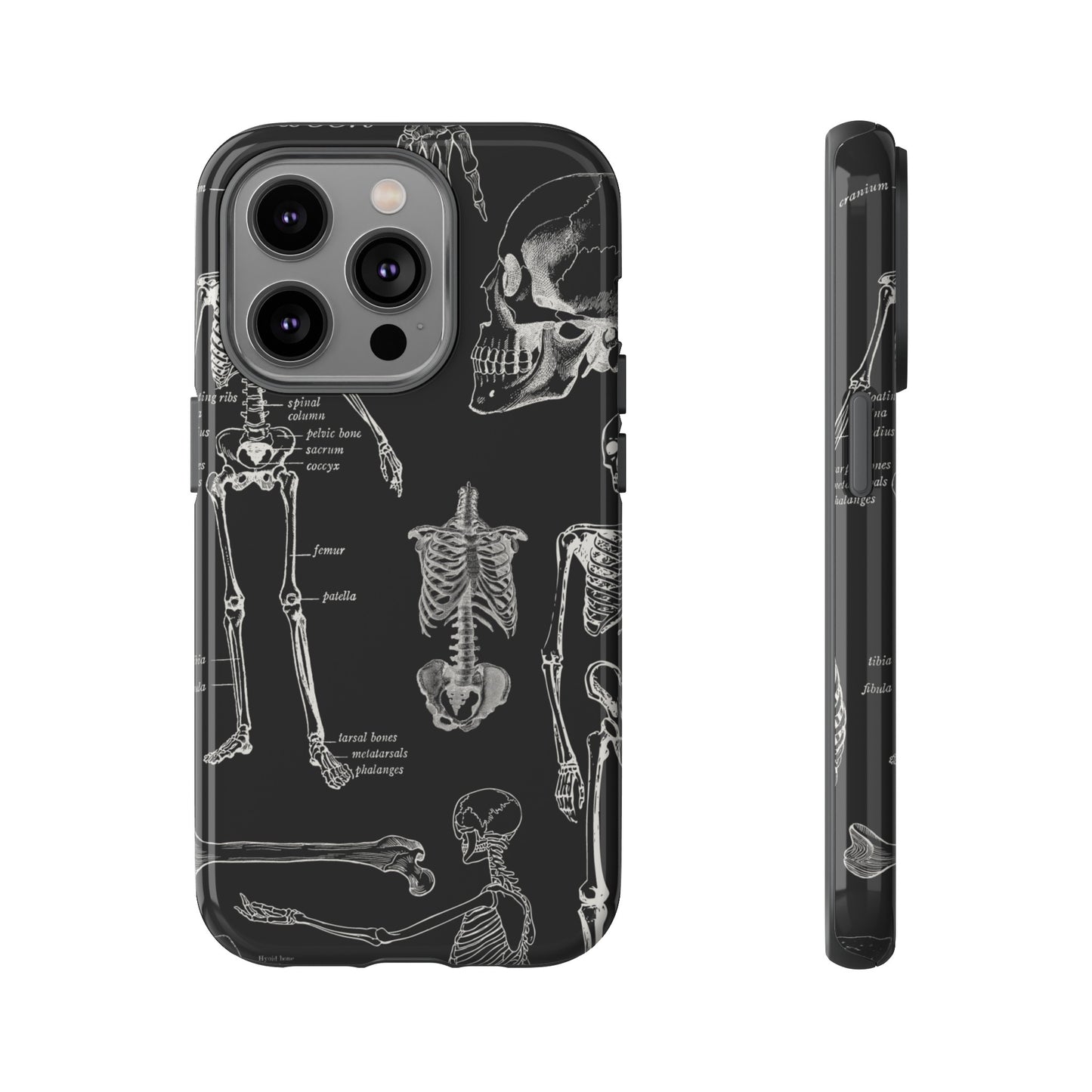 Skeleton Wallpaper Phone Case | iPhone 15 Plus/ Pro, 14, 13, 12| Google Pixel 7, Pro, 5| Samsung Galaxy S23 All Major Phone Models