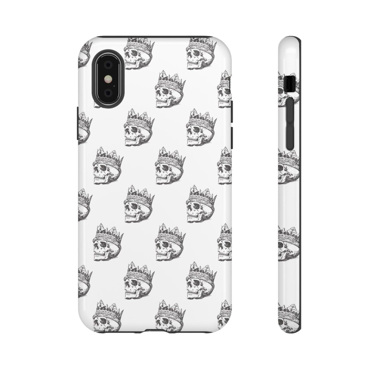 Skull Wallpaper Phone Case | iPhone 15 Plus/ Pro, 14, 13, 12| Google Pixel 7, Pro, 5| Samsung Galaxy S23 All Major Phone Models