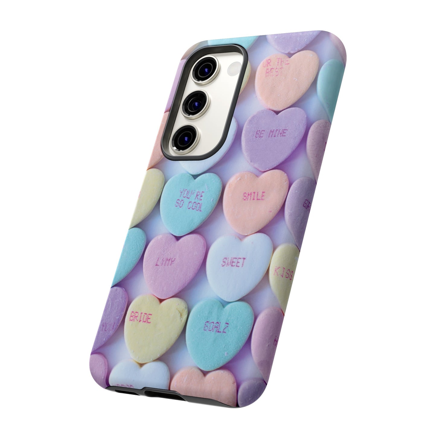 Hearts Valentine's Day Wallpaper Phone Case | iPhone 15 Plus/ Pro, 14, 13, 12| Google Pixel 7, Pro, 5| Samsung Galaxy S23 All Major Phone Models