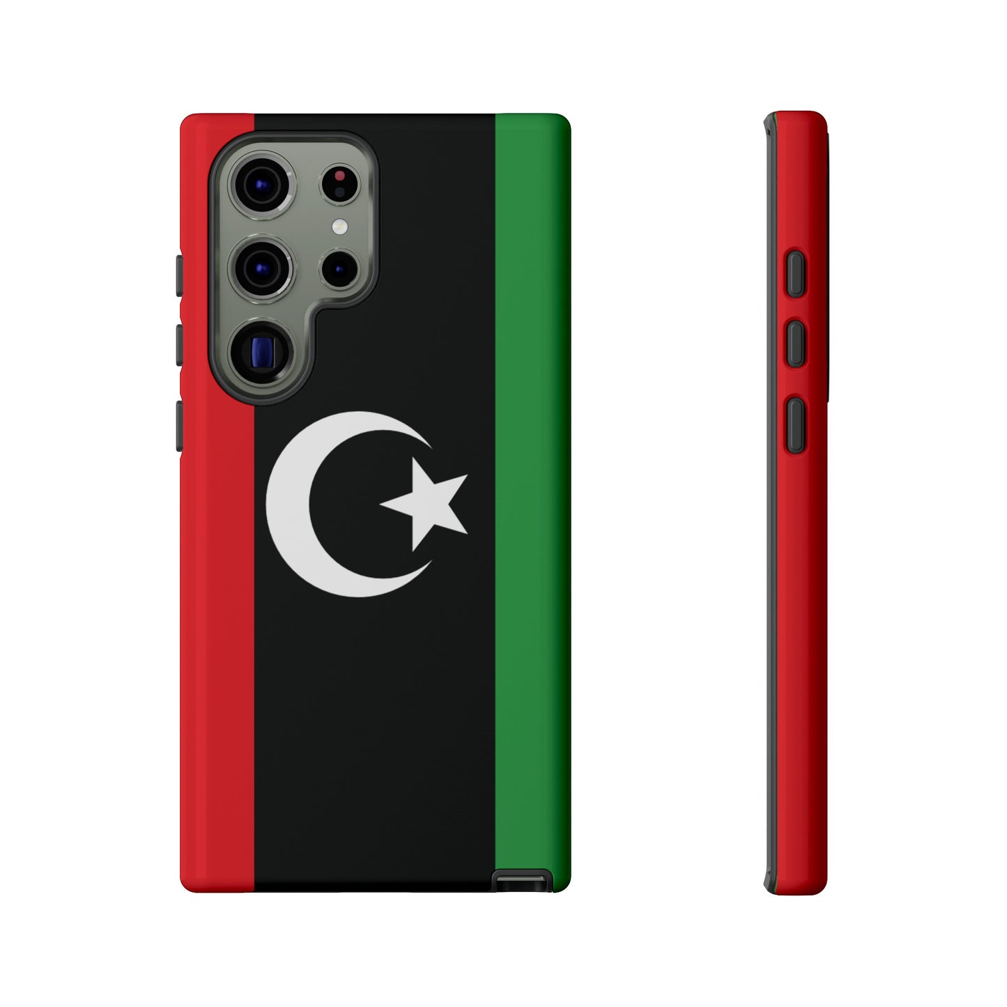 Libya Flag Phone Case | iPhone 15 Plus/ Pro, 14, 13, 12| Google Pixel 7, Pro, 5| Samsung Galaxy S23 All Major Phone Models