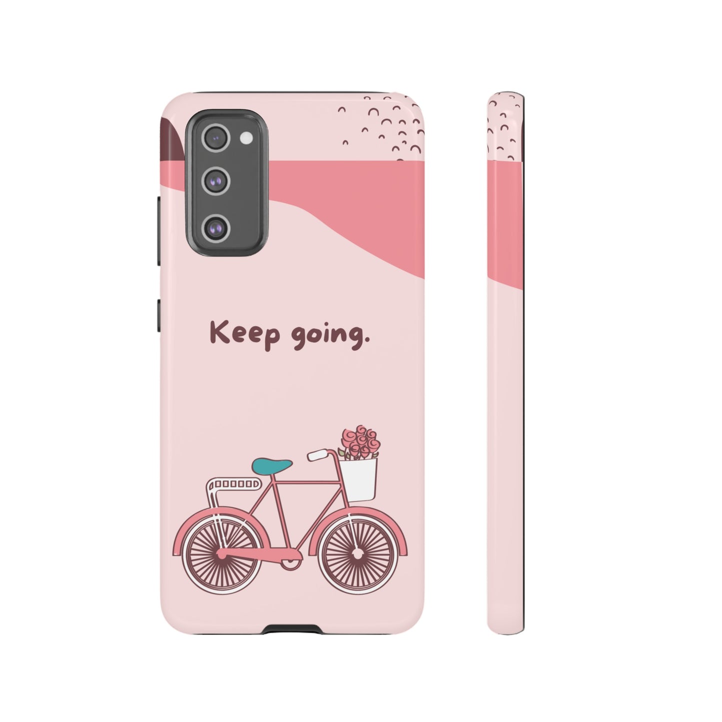 Keep Going Phone Case | iPhone 15 Plus/ Pro, 14, 13, 12| Google Pixel 7, Pro, 5| Samsung Galaxy S23 All Major Phone Models