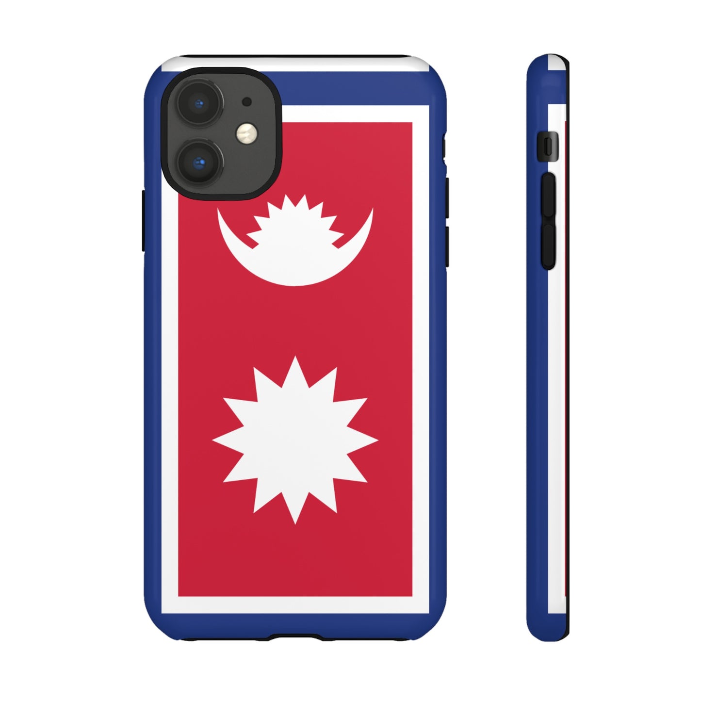 Nepal Flag Phone Case | iPhone 15 Plus/ Pro, 14, 13, 12| Google Pixel 7, Pro, 5| Samsung Galaxy S23 All Major Phone Models