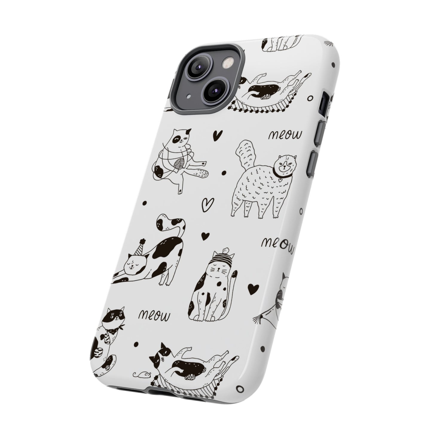 Cat Playtime Phone Case | iPhone 15 Plus/ Pro, 14, 13, 12| Google Pixel 7, Pro, 5| Samsung Galaxy S23 All Major Phone Models