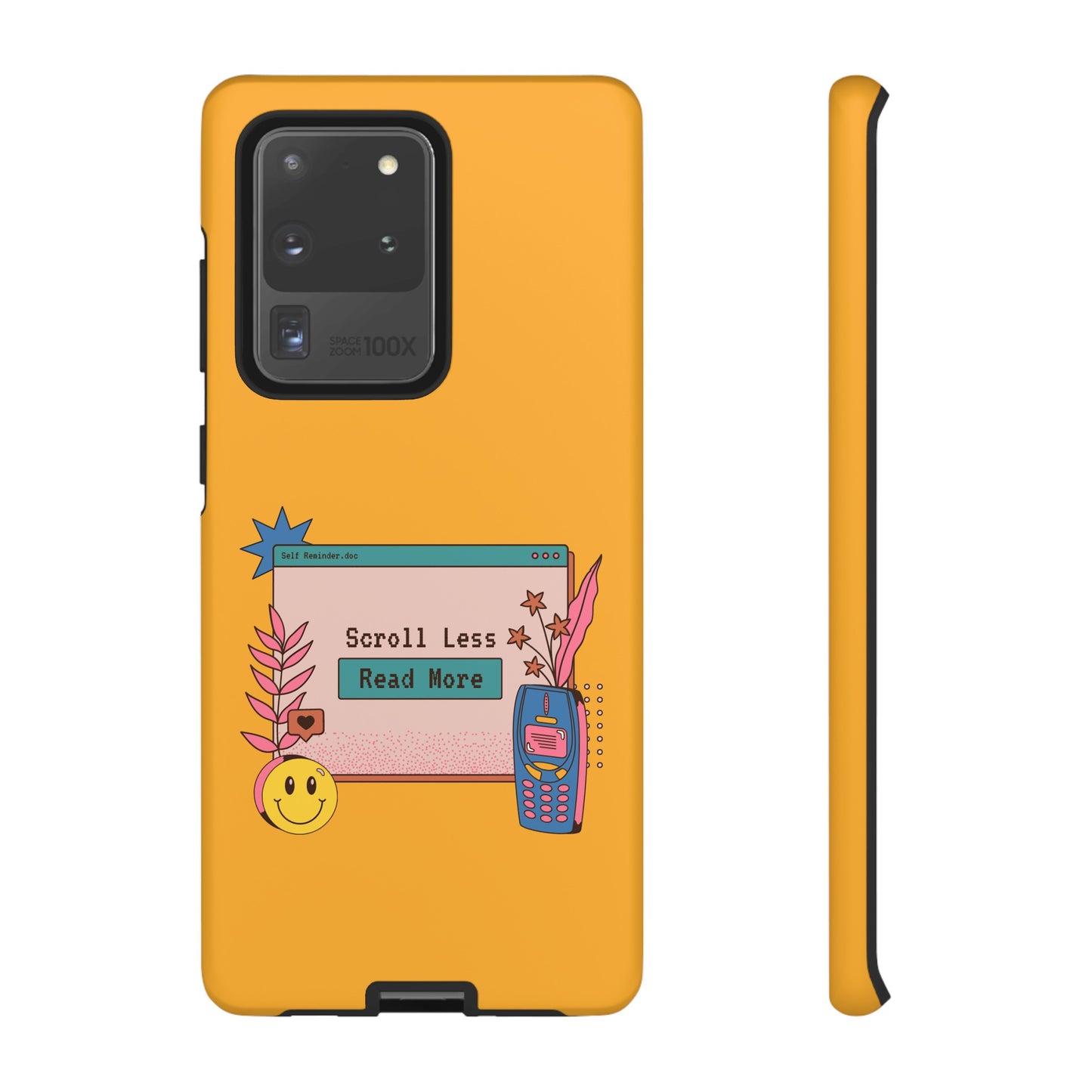 Scroll Less. Read More. Phone Case | iPhone 15 Plus/ Pro, 14, 13, 12| Google Pixel 7, Pro, 5| Samsung Galaxy S23 All Major Phone Models