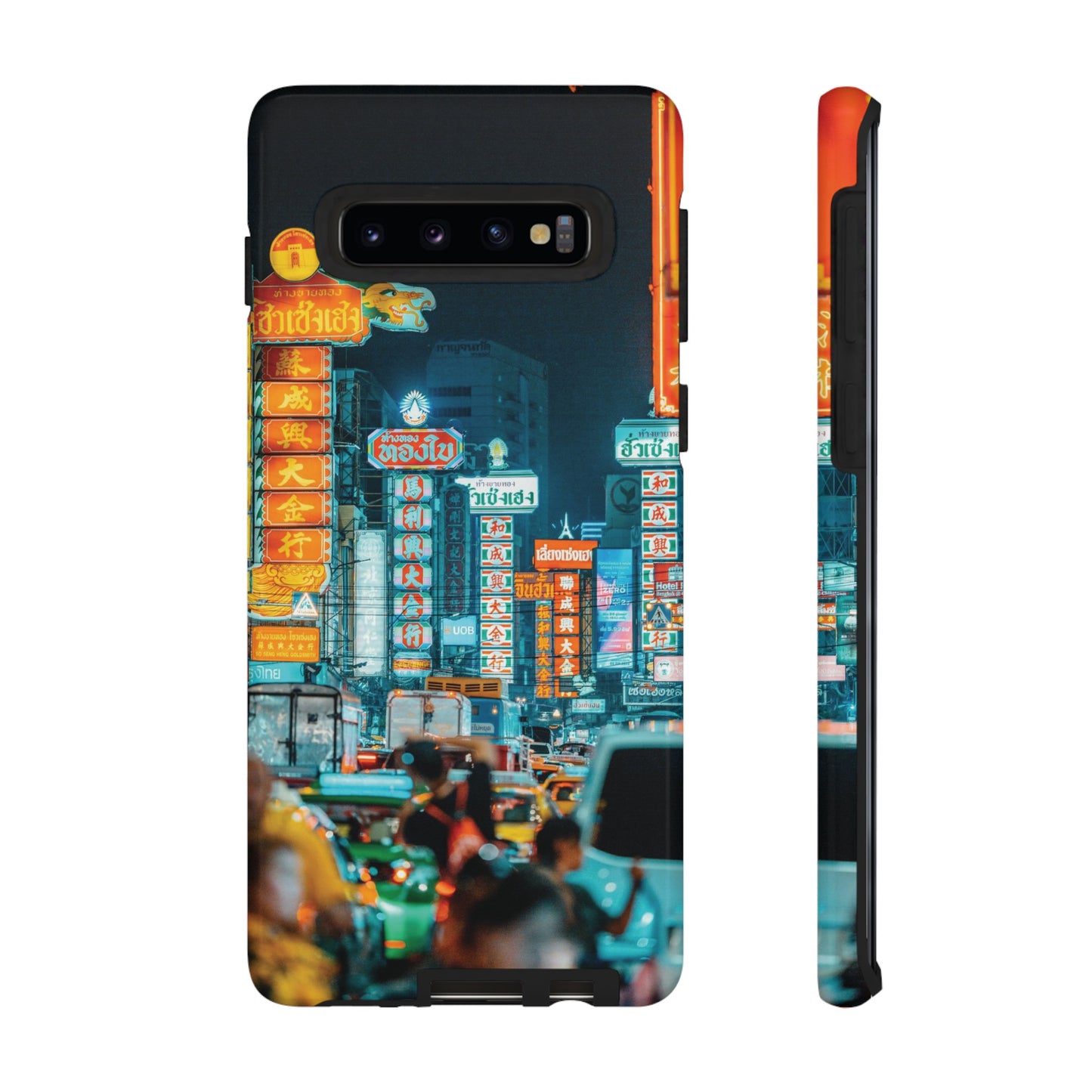 Neon Nightlife Wallpaper Phone Case | iPhone 15 Plus/ Pro, 14, 13, 12| Google Pixel 7, Pro, 5| Samsung Galaxy S23 All Major Phone Models