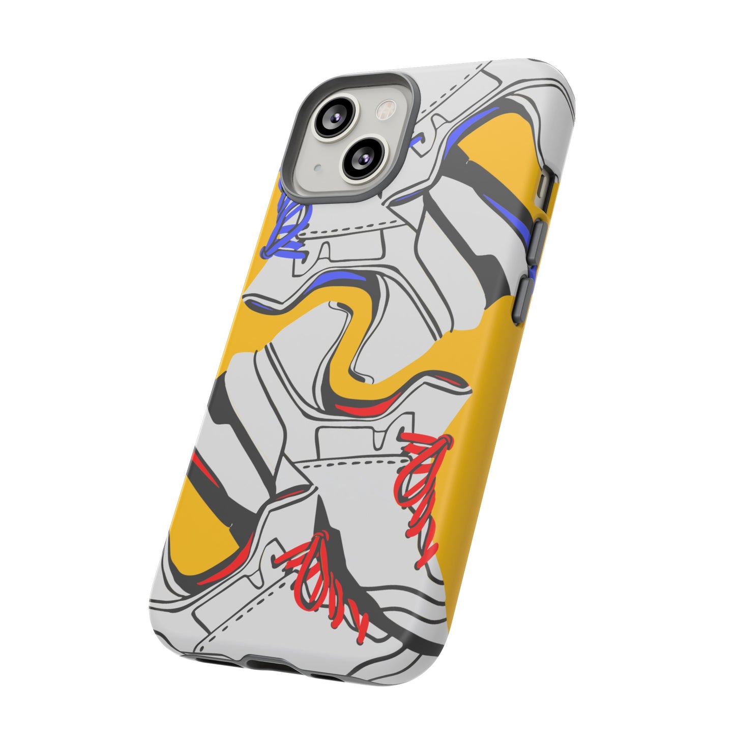 Sneakers Wallpaper Phone Case | iPhone 15 Plus/ Pro, 14, 13, 12| Google Pixel 7, Pro, 5| Samsung Galaxy S23 All Major Phone Models