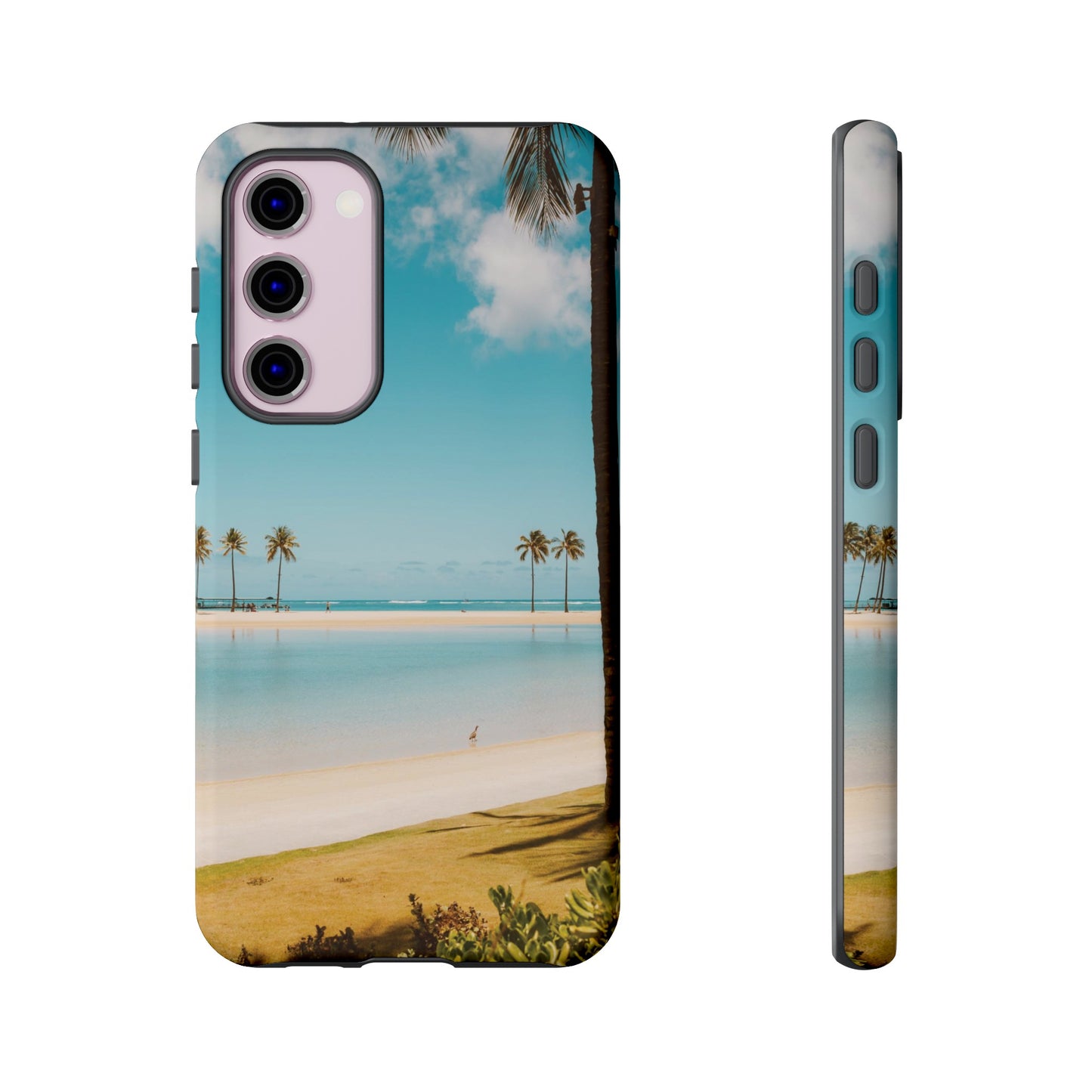 Beach Getaway Wallpaper Phone Case | iPhone 15 Plus/ Pro, 14, 13, 12| Google Pixel 7, Pro, 5| Samsung Galaxy S23 All Major Phone Models