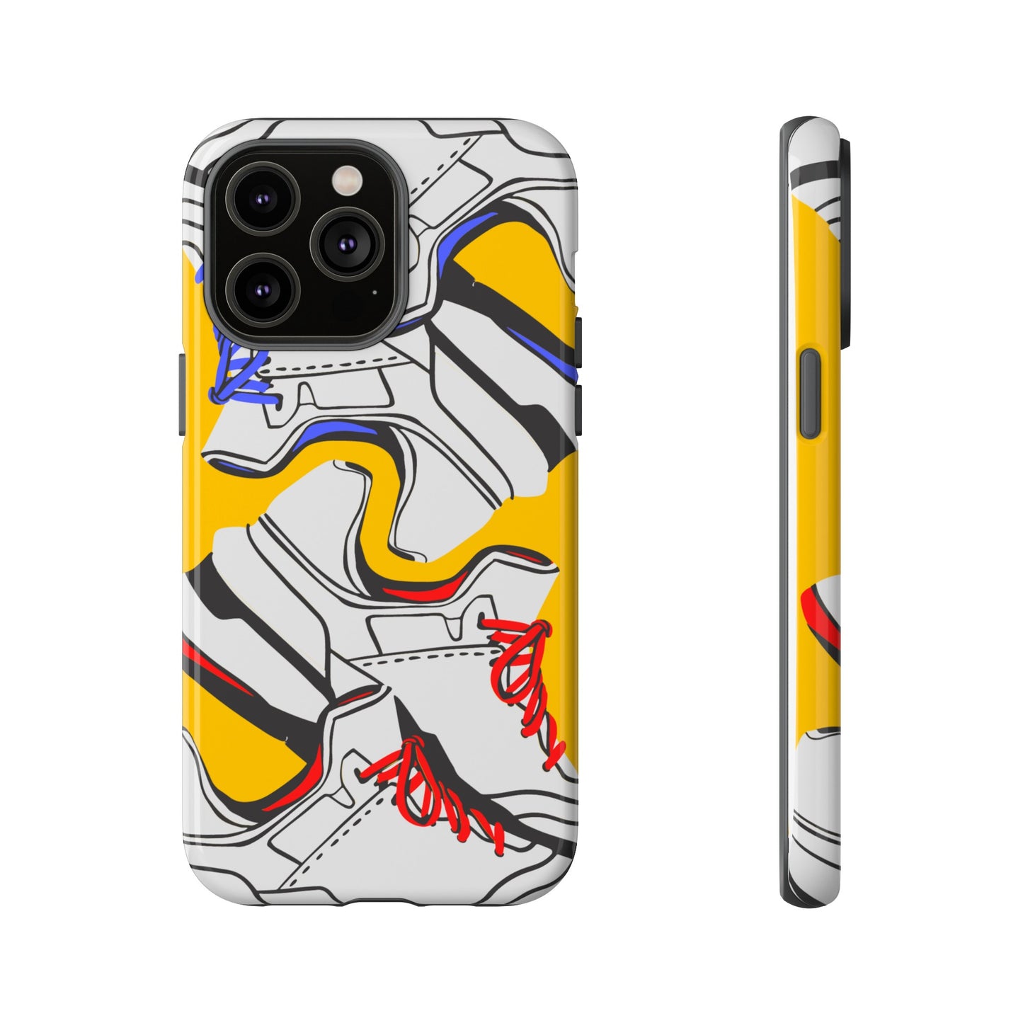 Sneakers Wallpaper Phone Case | iPhone 15 Plus/ Pro, 14, 13, 12| Google Pixel 7, Pro, 5| Samsung Galaxy S23 All Major Phone Models